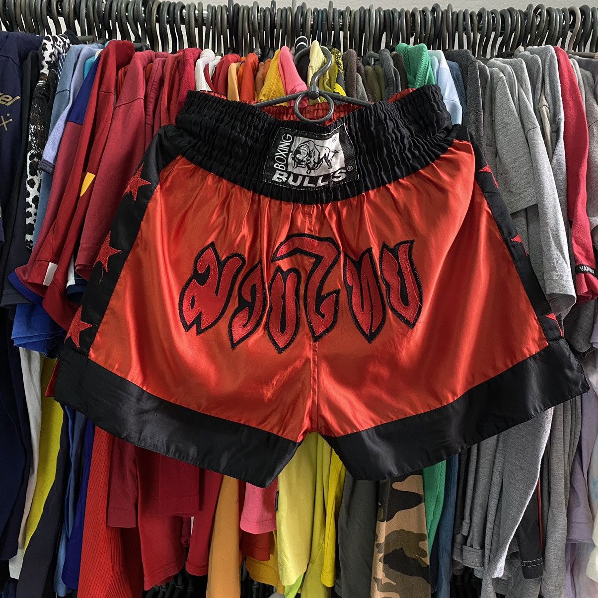 Japanese Brand Vintage Men’s Muay Thai Bulls Sportswear shorts Size US 34 / EU 50 - 1 Thumbnail