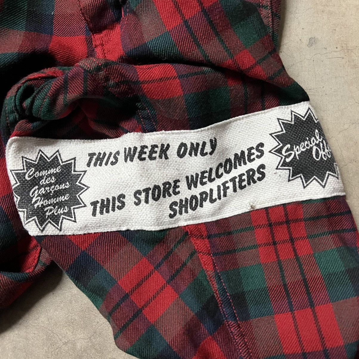 Comme des Garcons × Comme des Garcons Homme Plus × Designer Vintage Comme Des Garcon Homme Plus Plaid Trouser Pants Size US 31 - 7 Thumbnail