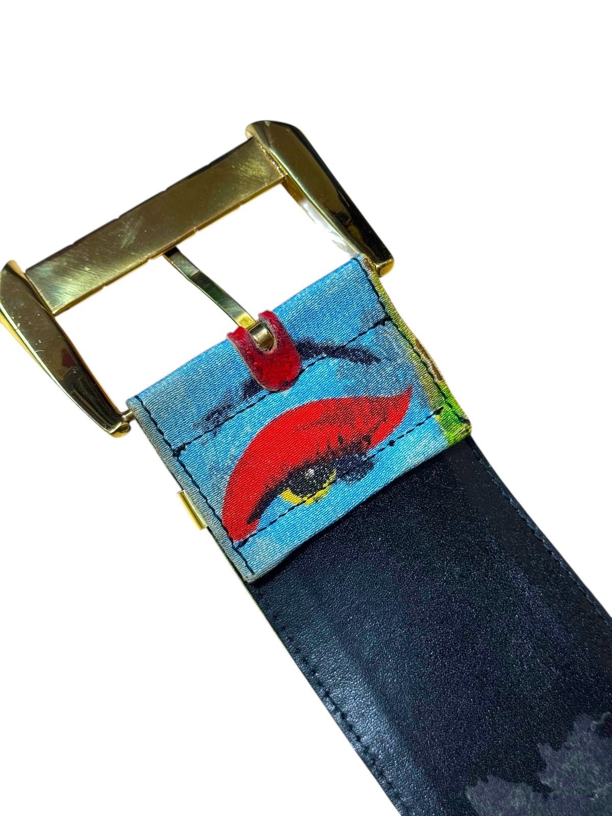 Versace Vintage Gianni Versace Pop Art Belt –M. Monroe & James Dean Size ONE SIZE - 9 Thumbnail
