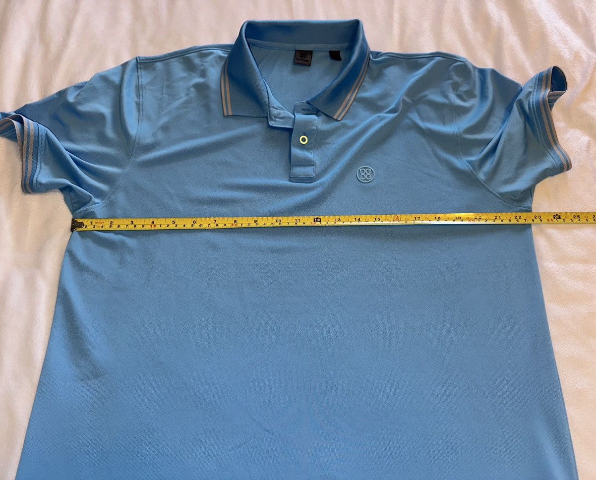 G/FORE G/Fore Men's Golf Polo Shirt Pacific Blue-Size XL Size US XL / EU 56 / 4 - 5 Thumbnail