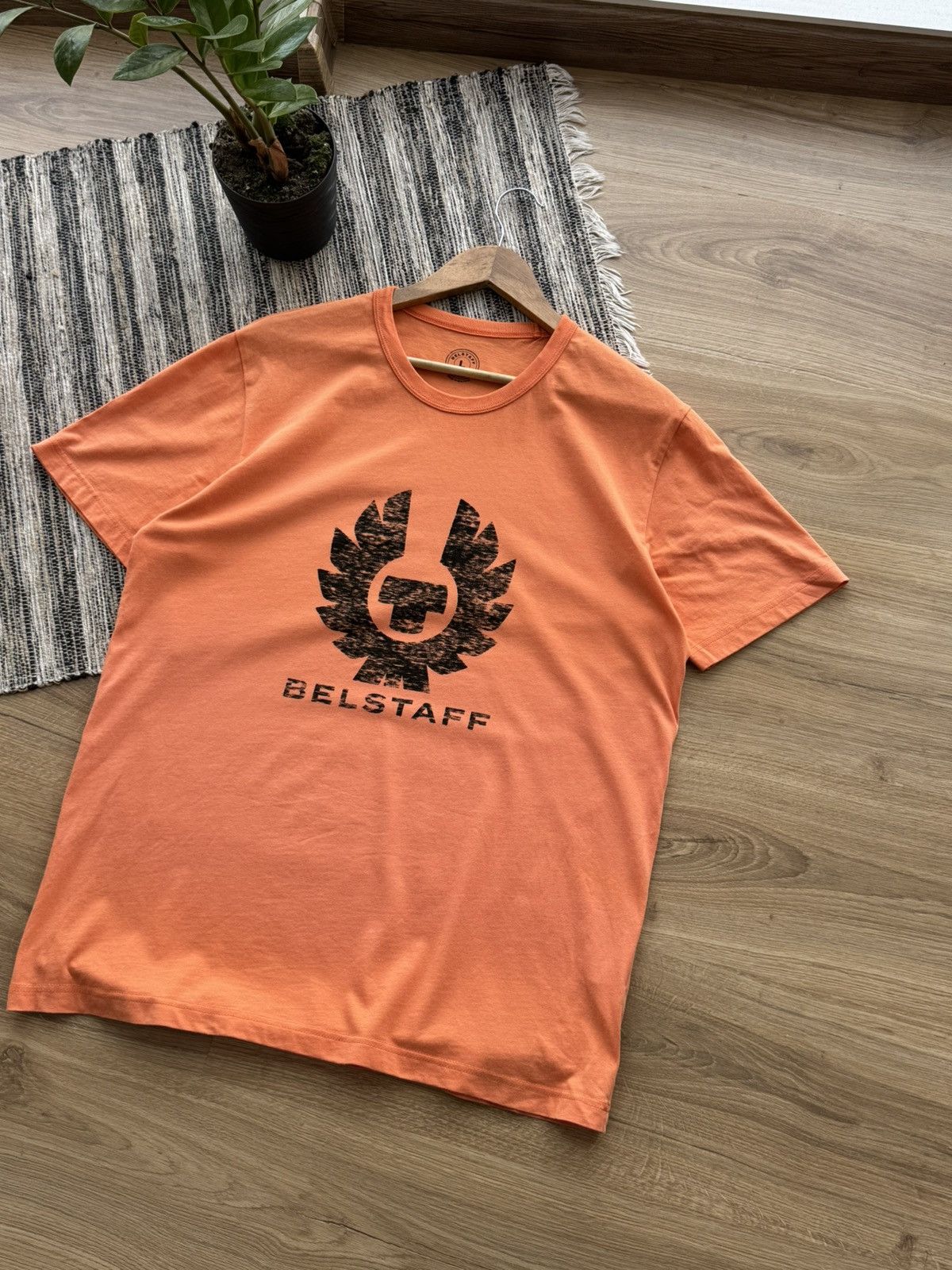 Belstaff BELSTAFF HEX PHOENIX COTTON T-SHIRT SIZE L MEN ORANGE Size US L / EU 52-54 / 3 - 4 Thumbnail