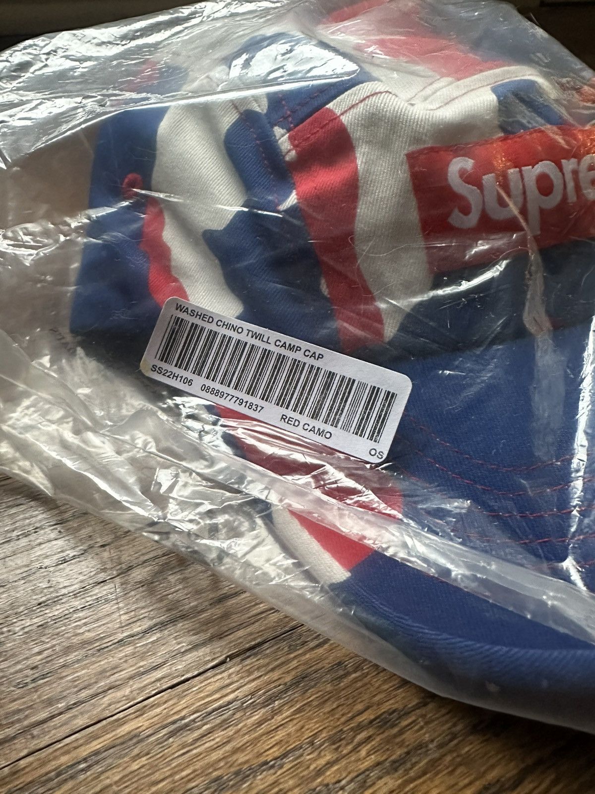 Supreme Supreme Washed Chino Twill Camp Cap Hat Size ONE SIZE - 2 Thumbnail