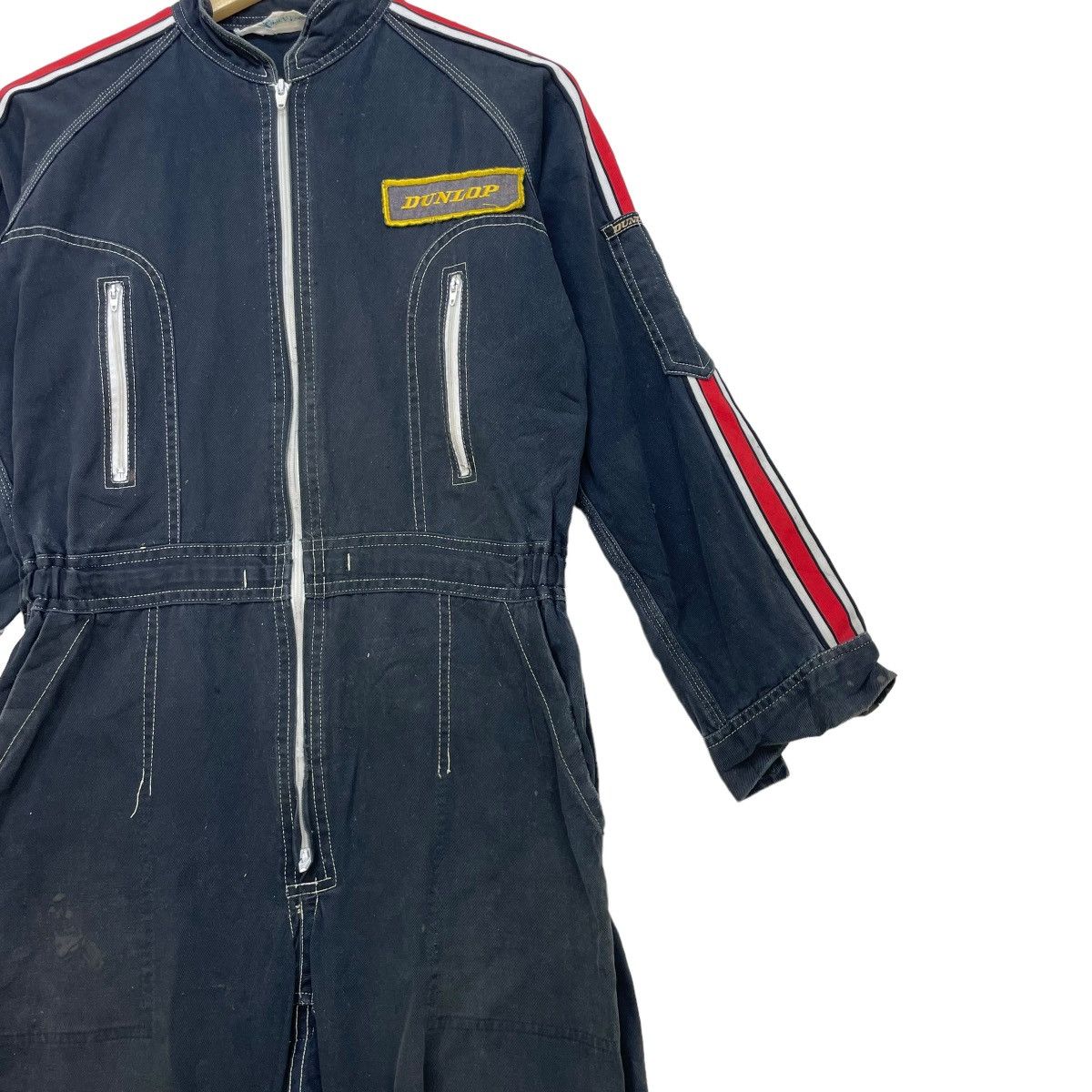 Gear for Sports 💥Vintage Dunlop Racing Overall Suit Jacket Size US 29 - 5 Thumbnail