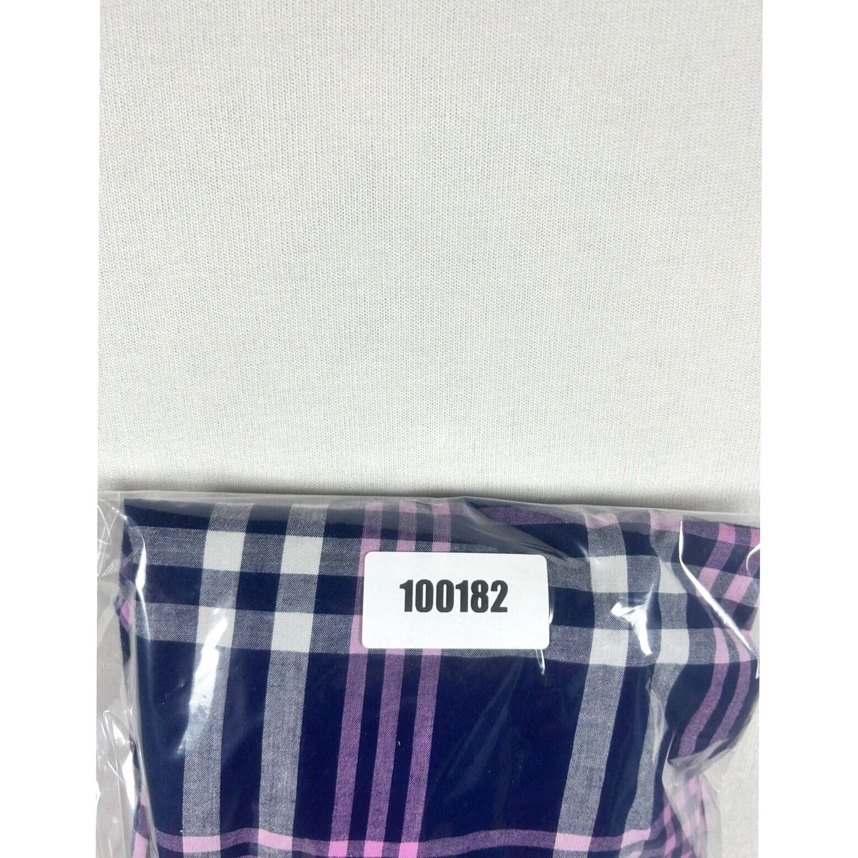 Talbots Talbots Plaid Purple Collared Button-Up Shirt Women's M Casual Long Sleeve 100% Cotton Button-Front Vintage: No Size M / US 6-8 / IT 42-44 - 8 Thumbnail