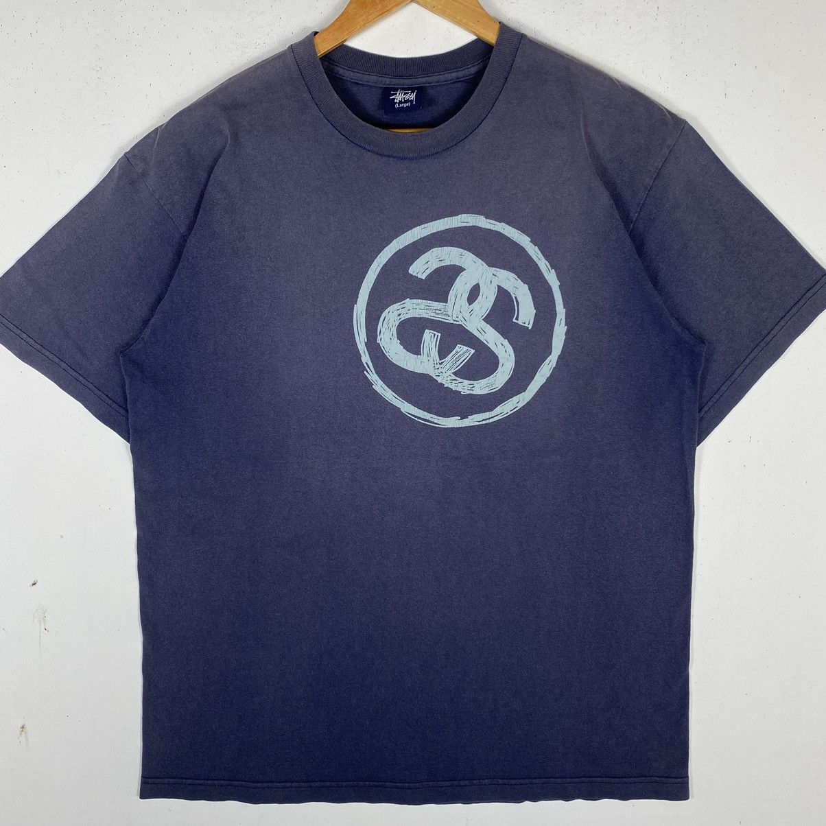 Stussy Vintage 90's STUSSY Skate Team Crazy Faded Tee Size US L / EU 52-54 / 3 - 3 Thumbnail
