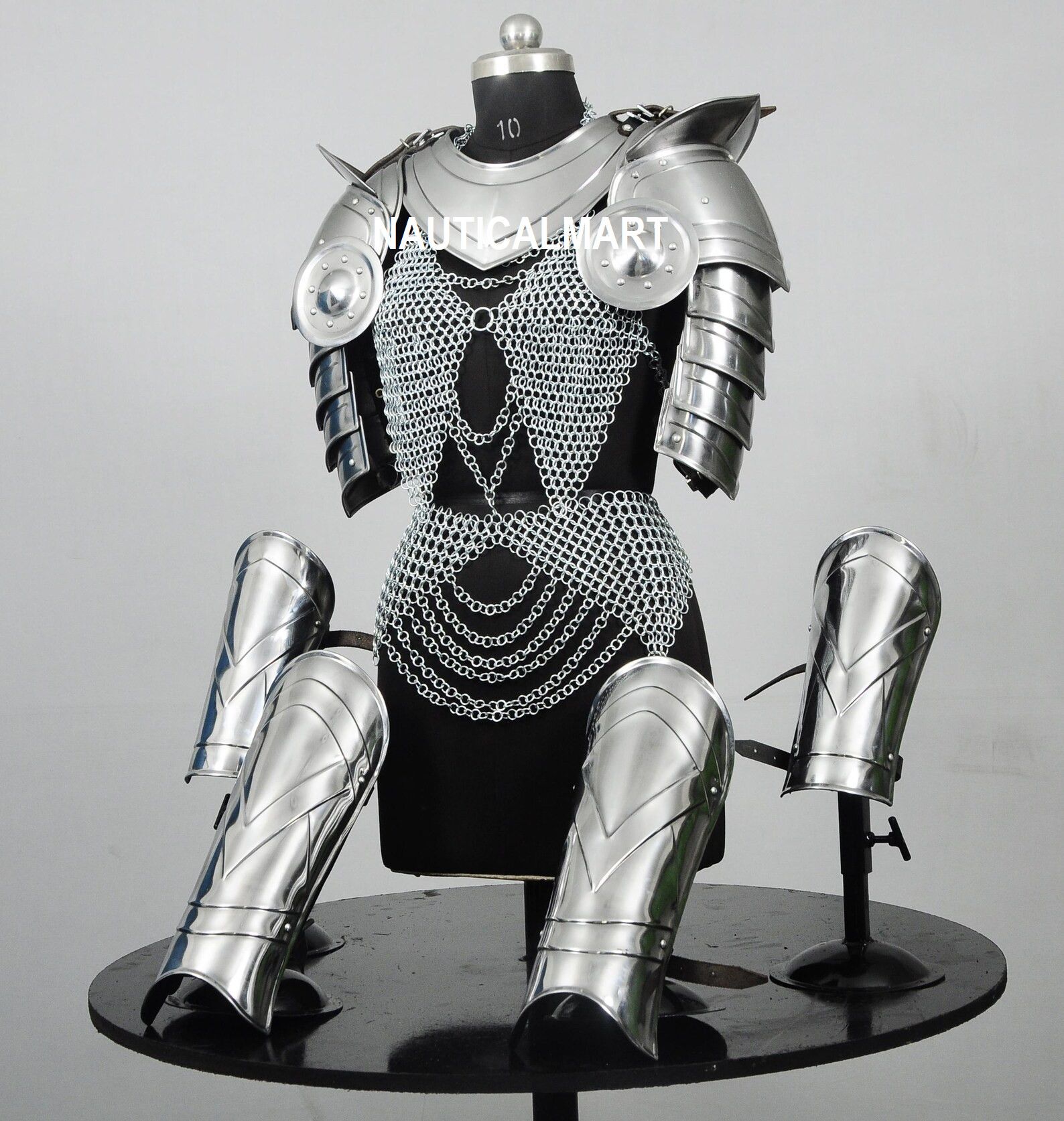 Other medieval lady chainmail armor Size ONE SIZE - 2 Thumbnail