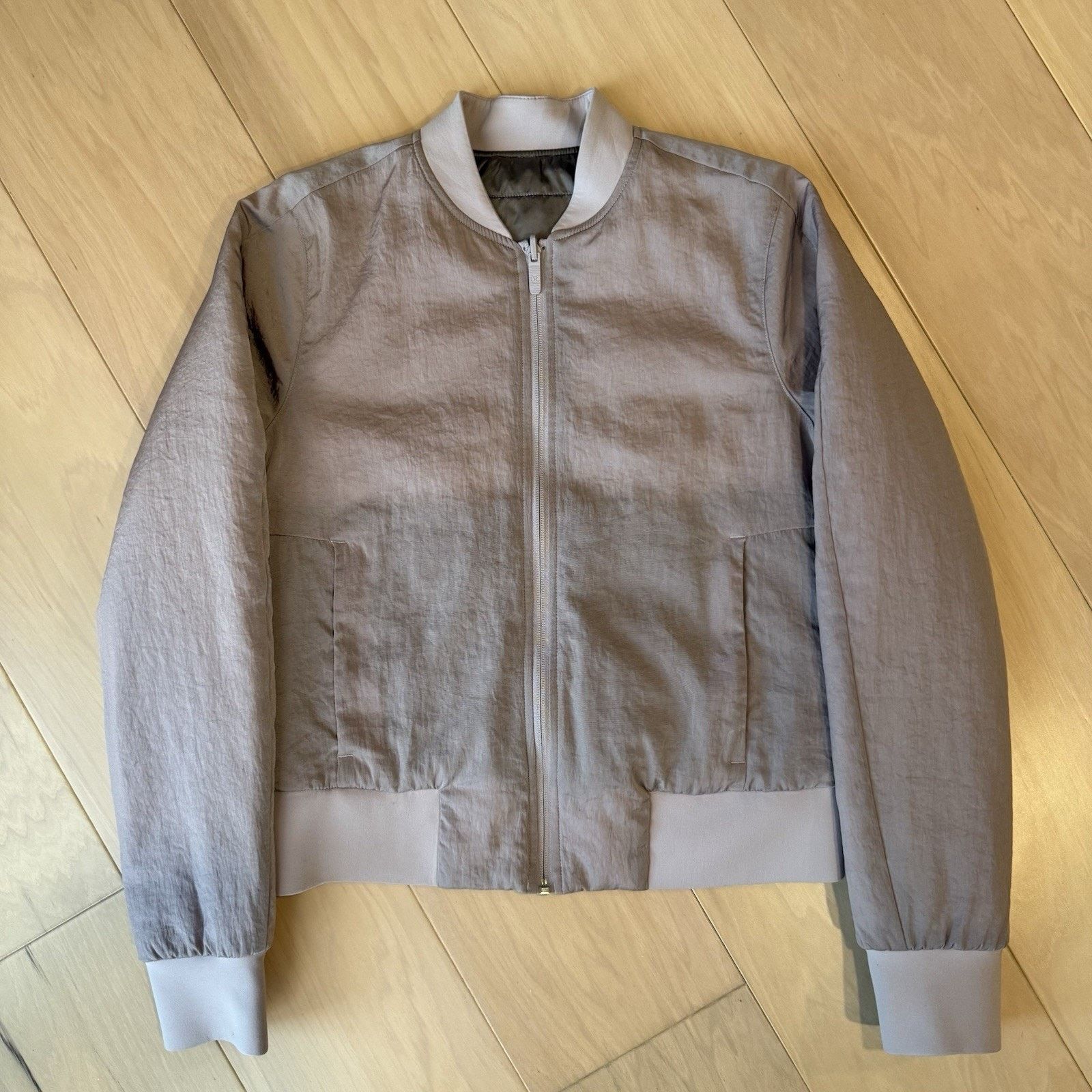 Lululemon Lululemon Non Stop Bomber Women's 6 Mauve Reversible Size M / US 6-8 / IT 42-44 - 2 Thumbnail