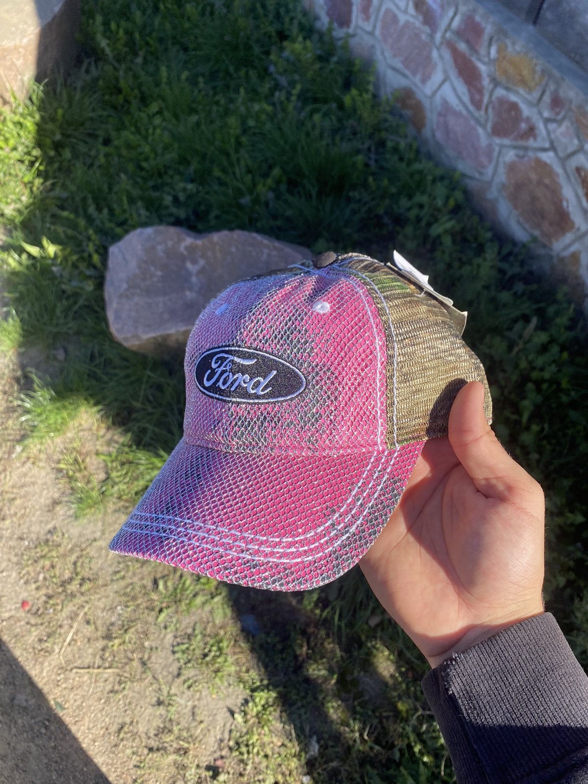 NASCAR NASCAR Realtree FORD Racing Hat Cap PINK STUSSY Size ONE SIZE - 1 Thumbnail