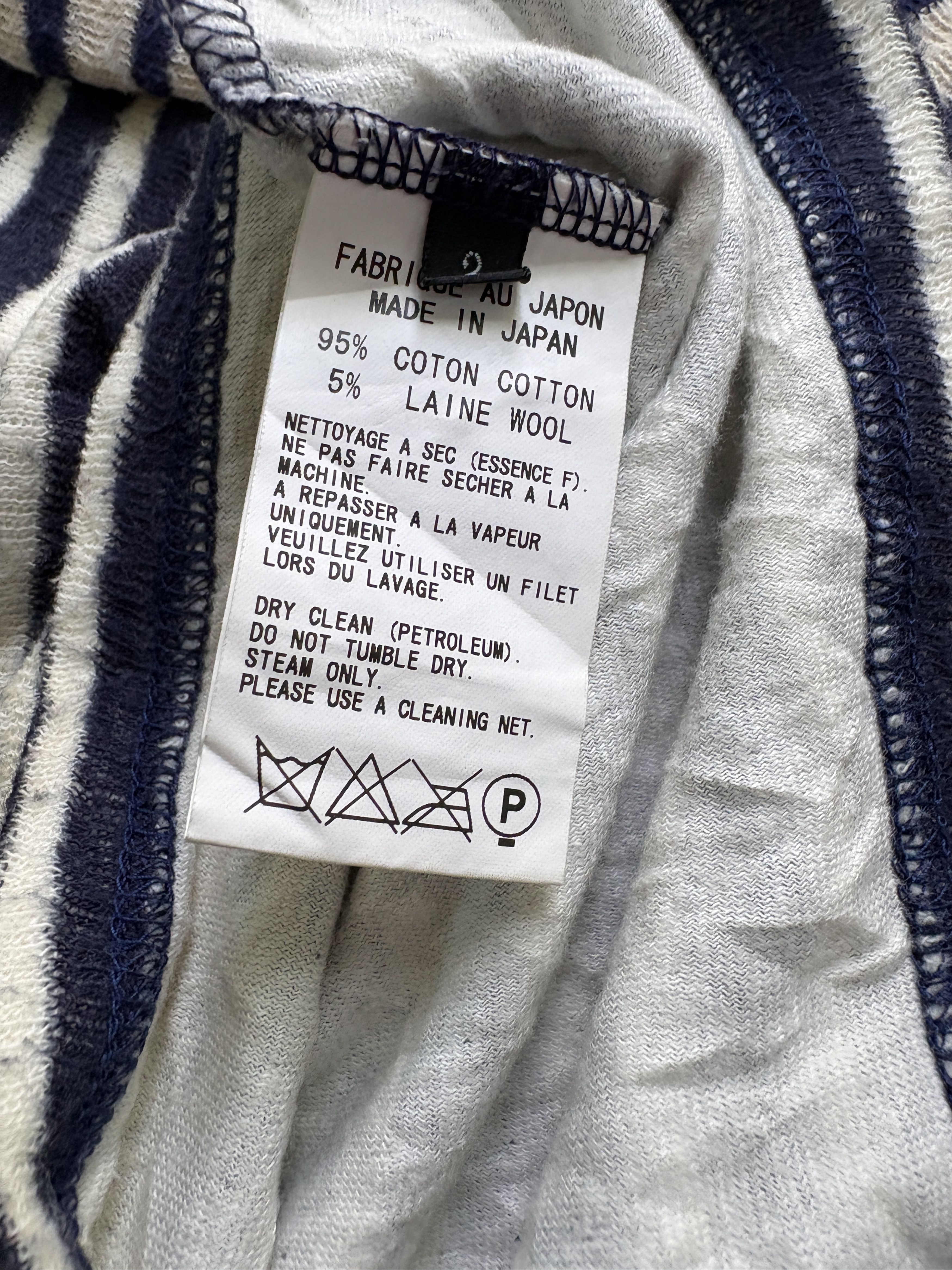 Y's Y'S Yohji Yamamoto Stripped Shirts Size S / US 4 / IT 40 - 5 Thumbnail