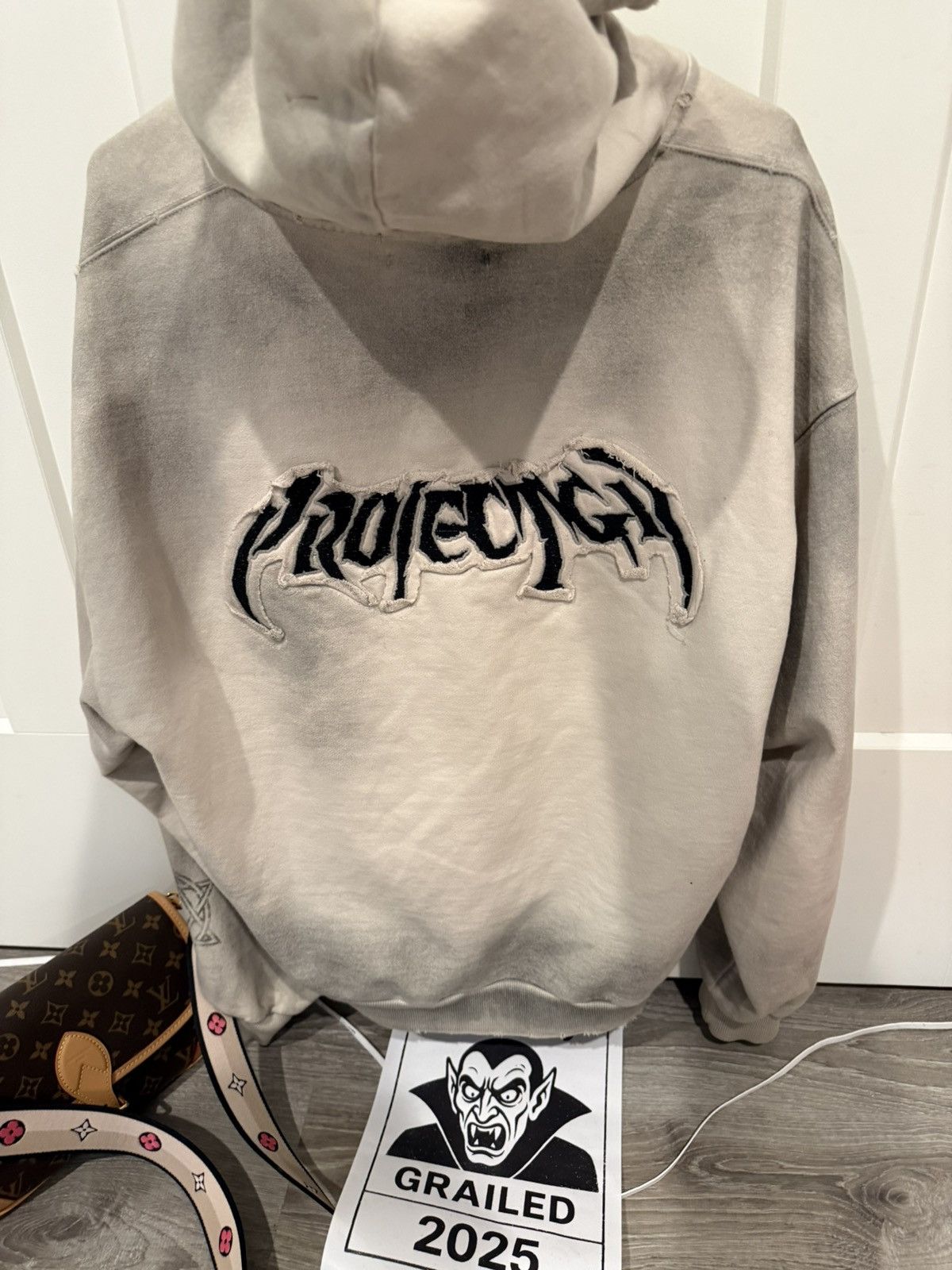 PROJECT G/R Project GR Corso Como Dirty Hoodie Zip Up Size US S / EU 44-46 / 1 - 4 Thumbnail
