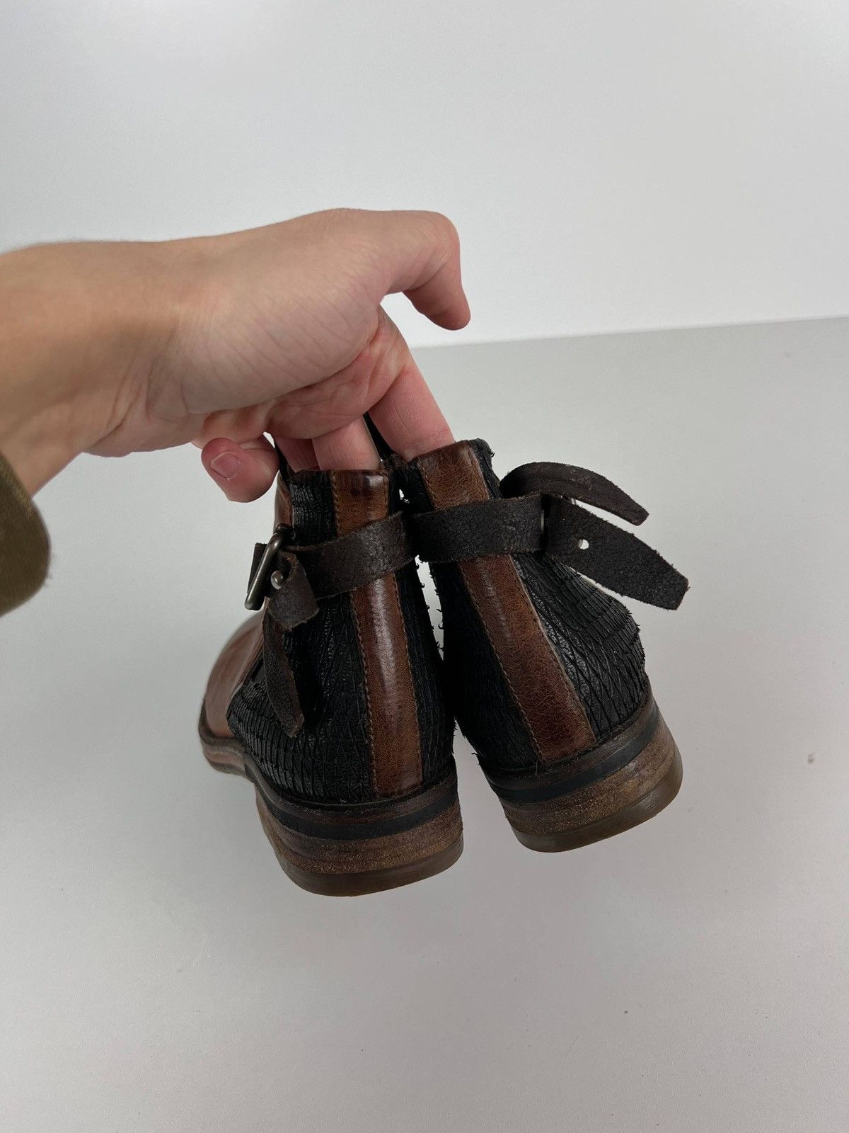 A.S.98 A.S.98 chelsea ankle boots leather size 38 Size US 7 / IT 37 - 7 Thumbnail