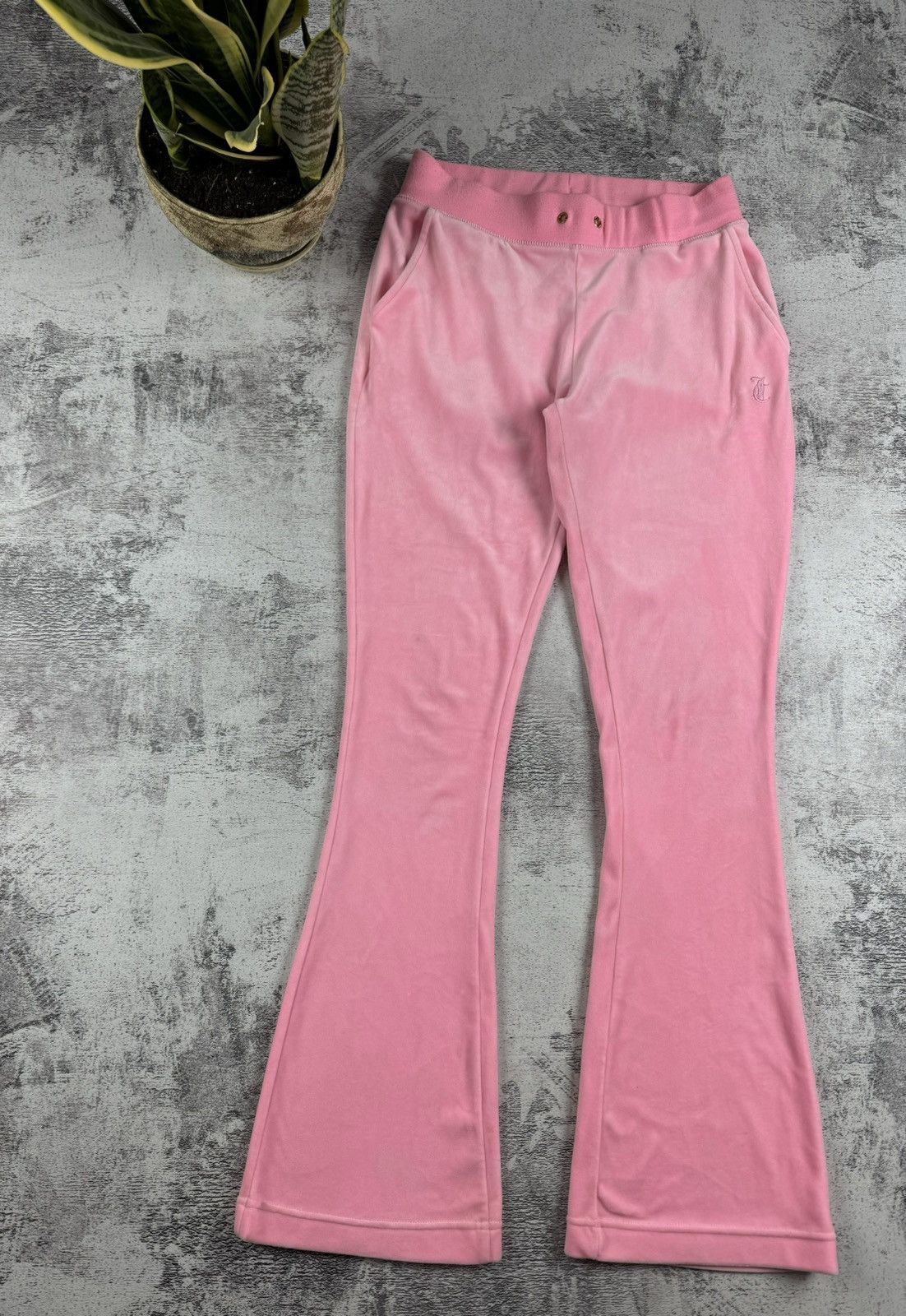 Juicy Couture × Vintage Juicy Couture Velour Sport Track Suit Sweatpants Zip Hoodie Size M / US 6-8 / IT 42-44 - 15 Thumbnail