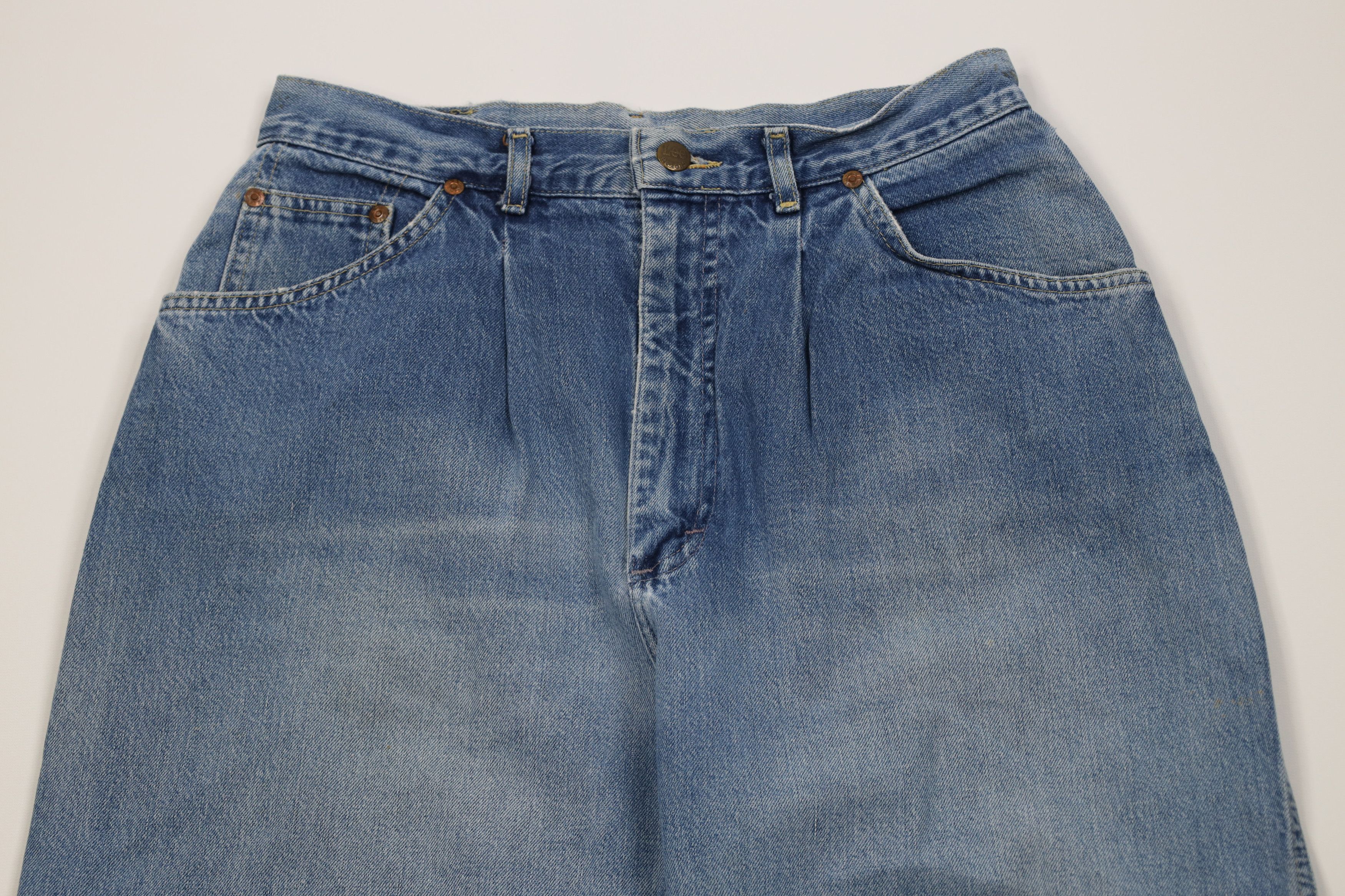Lee Vintage 90s Lee Relaxed Tapered Leg Denim Jeans Blue USA Size 36" / US 14 / IT 50 - 2 Thumbnail