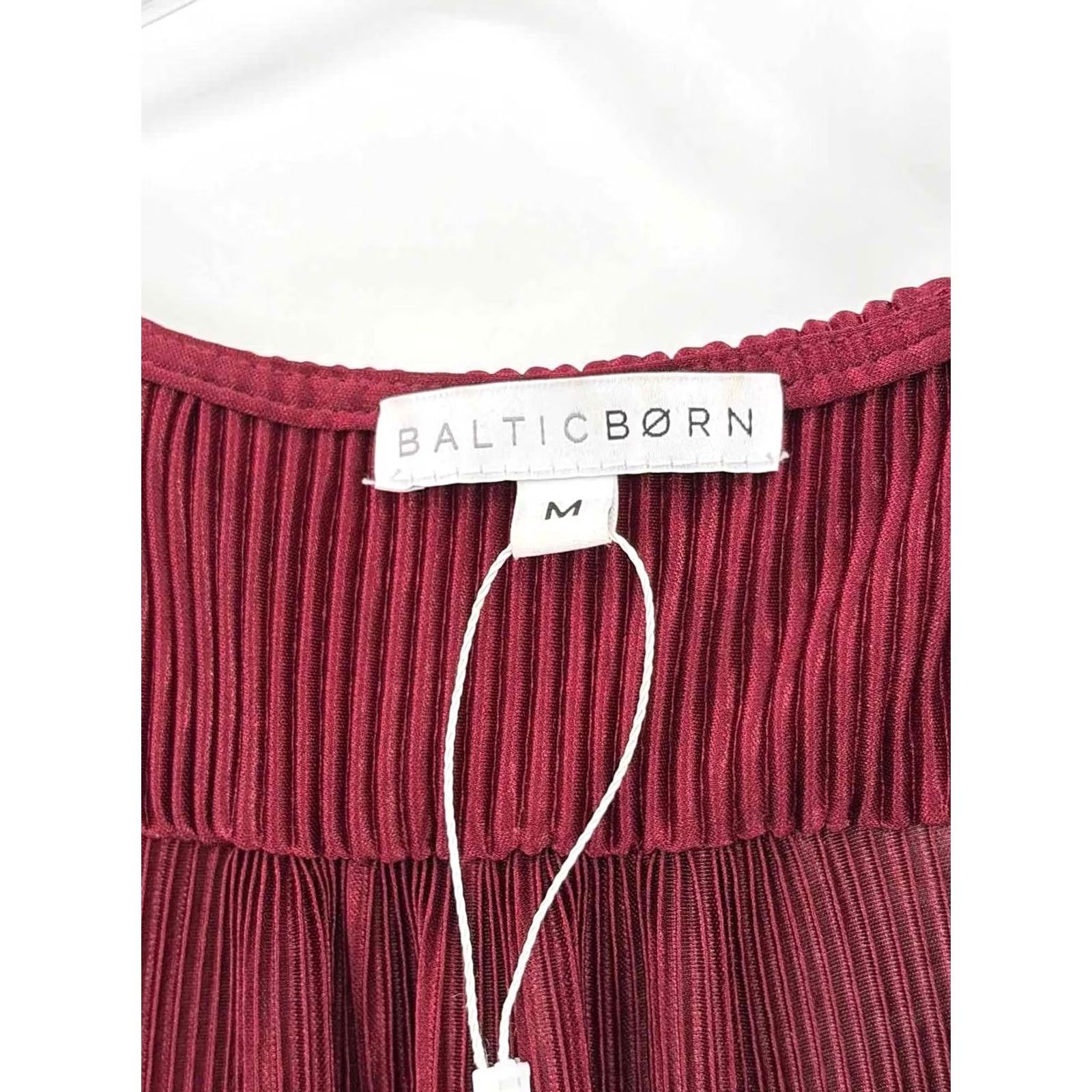 Born Baltic Born Red Maxi Short Sleeve Dress Medium Size 32" / US 10 / IT 46 - 3 Thumbnail