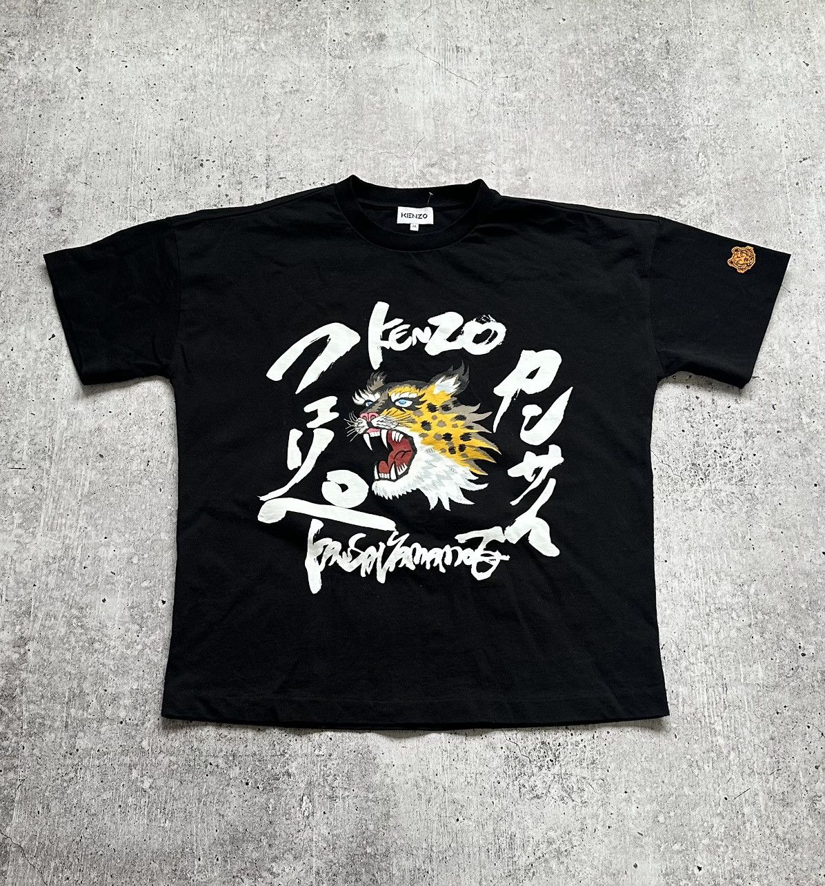 Kansai Yamamoto × Kenzo SS21 Kenzo x Kansai Yamamoto Tiger Design Oversized Tee Size US M / EU 48-50 / 2 - 1 Thumbnail