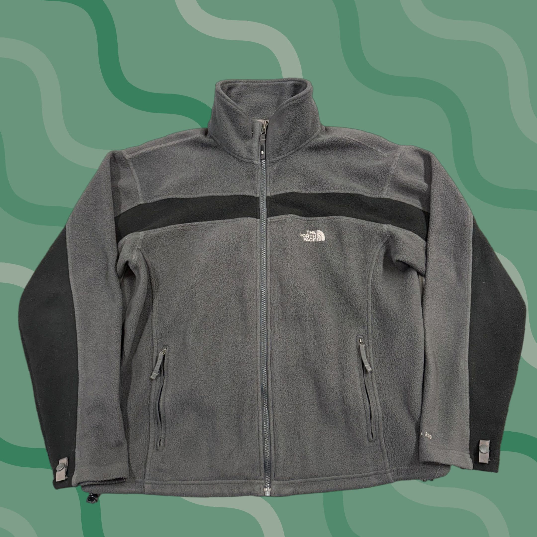 The North Face The North Face Fleece Jacket Mens Small Gray Zip Full Zip Outdoors Warm Winter Fall Size US S / EU 44-46 / 1 - 1 Thumbnail
