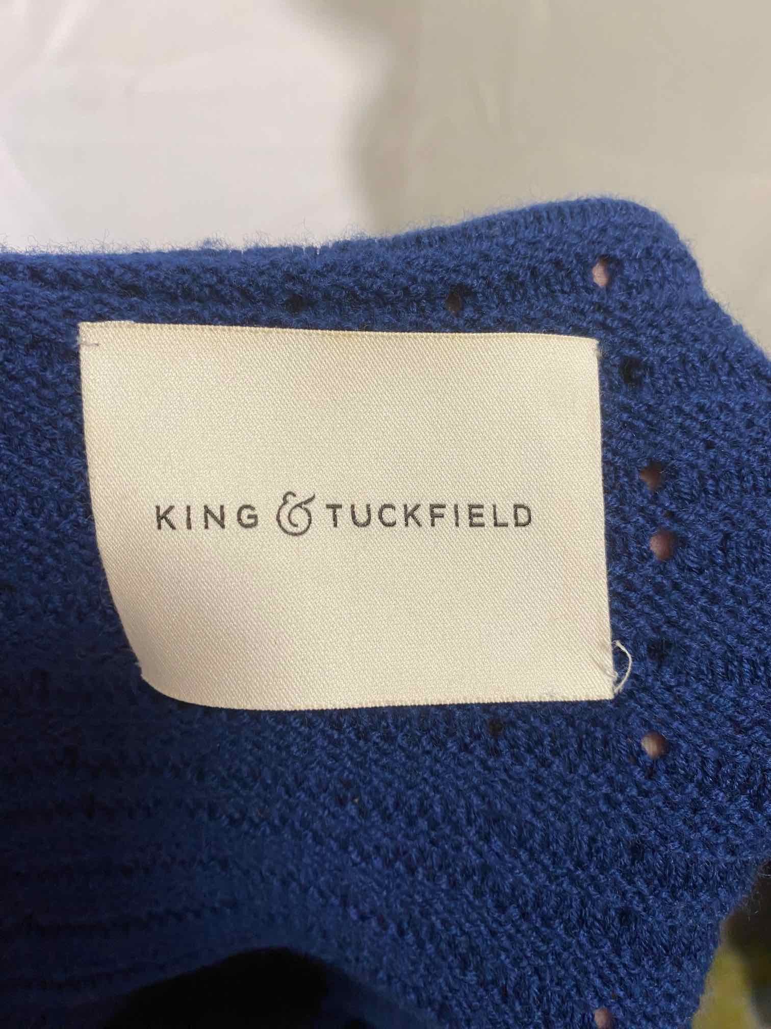 King & Tuckfield King & Tuckfield Knit Oversized Short Sleeve Pullover Size US XL / EU 56 / 4 - 3 Thumbnail