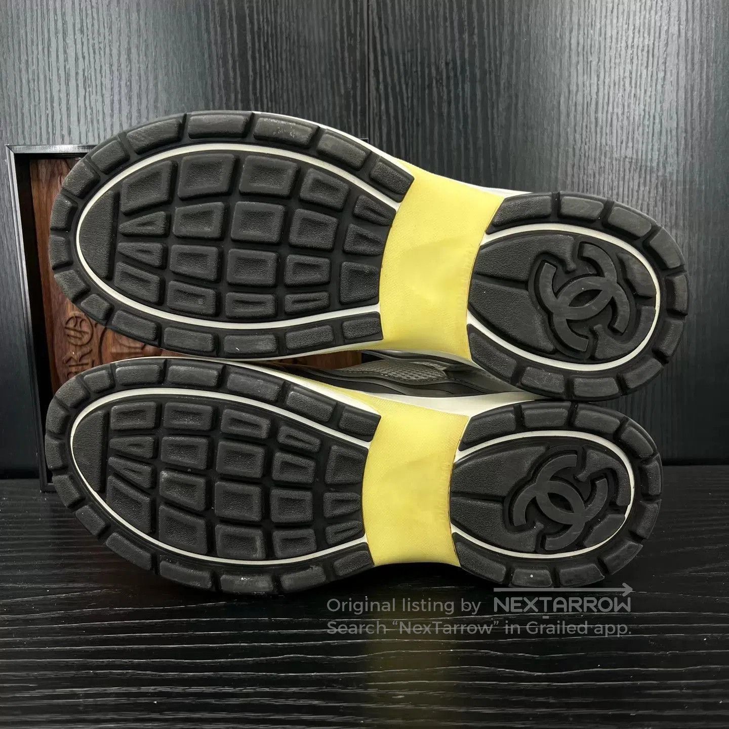 Chanel Silver Low-Top Sneakers Size 8. Size US 8 / EU 41 - 6 Thumbnail
