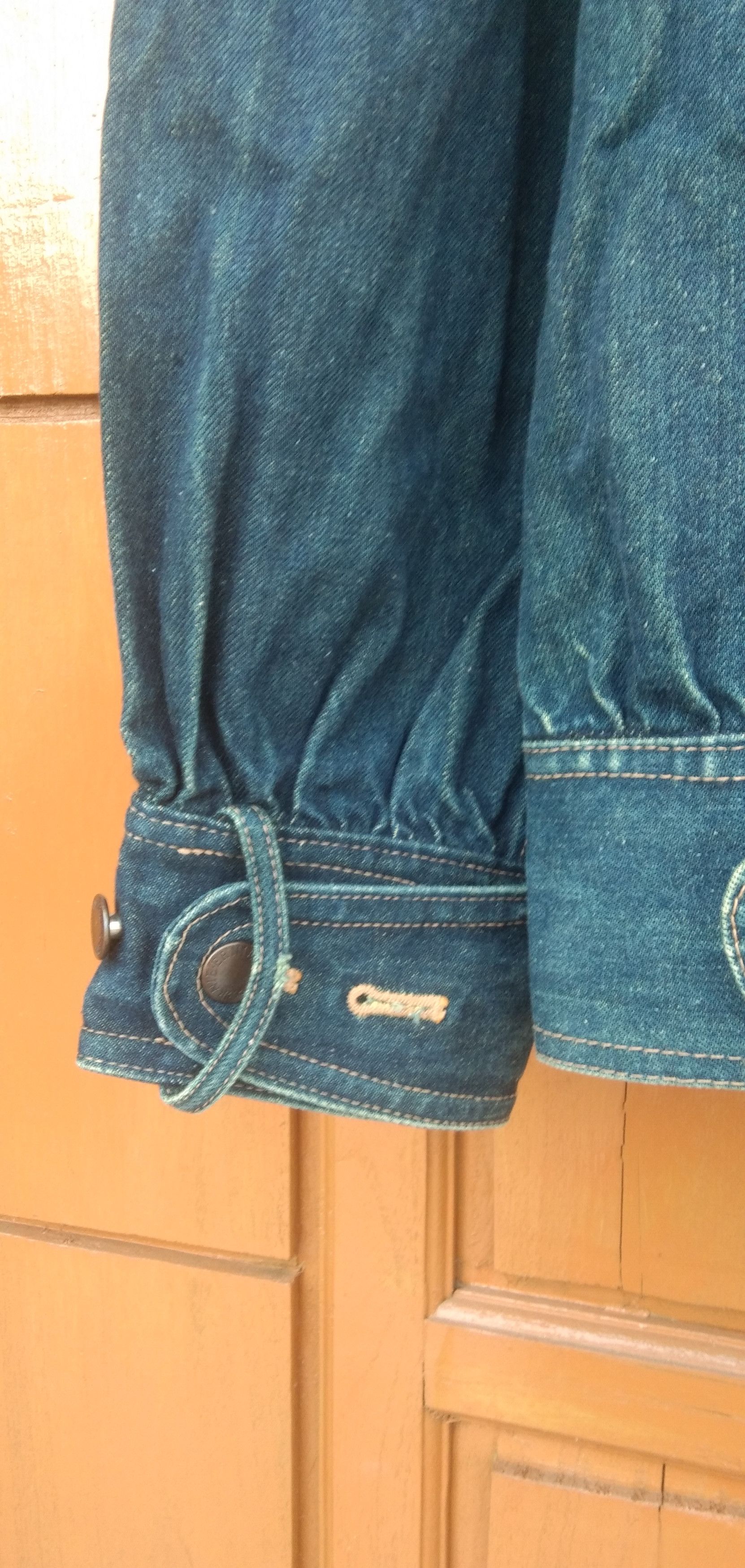 Norma Kamali Vtg Norma kamali denim indigo jacket Size M / US 6-8 / IT 42-44 - 5 Thumbnail