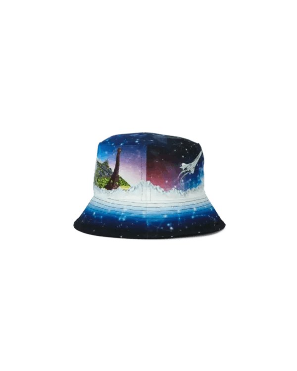 Casablanca o1mle0326 Size: M / Printed Denim Bucket Hat / Cap Size ONE SIZE - 2 Thumbnail