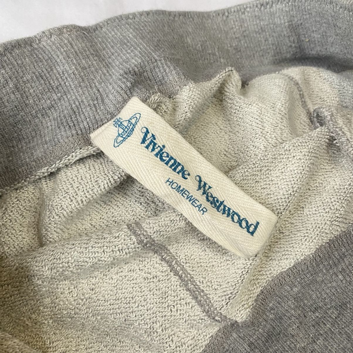 Designer × Vivienne Westwood Japan Market Vivienne Westwood Homewear Grey Logo Sweatpants Size US 36 / EU 52 - 7 Thumbnail