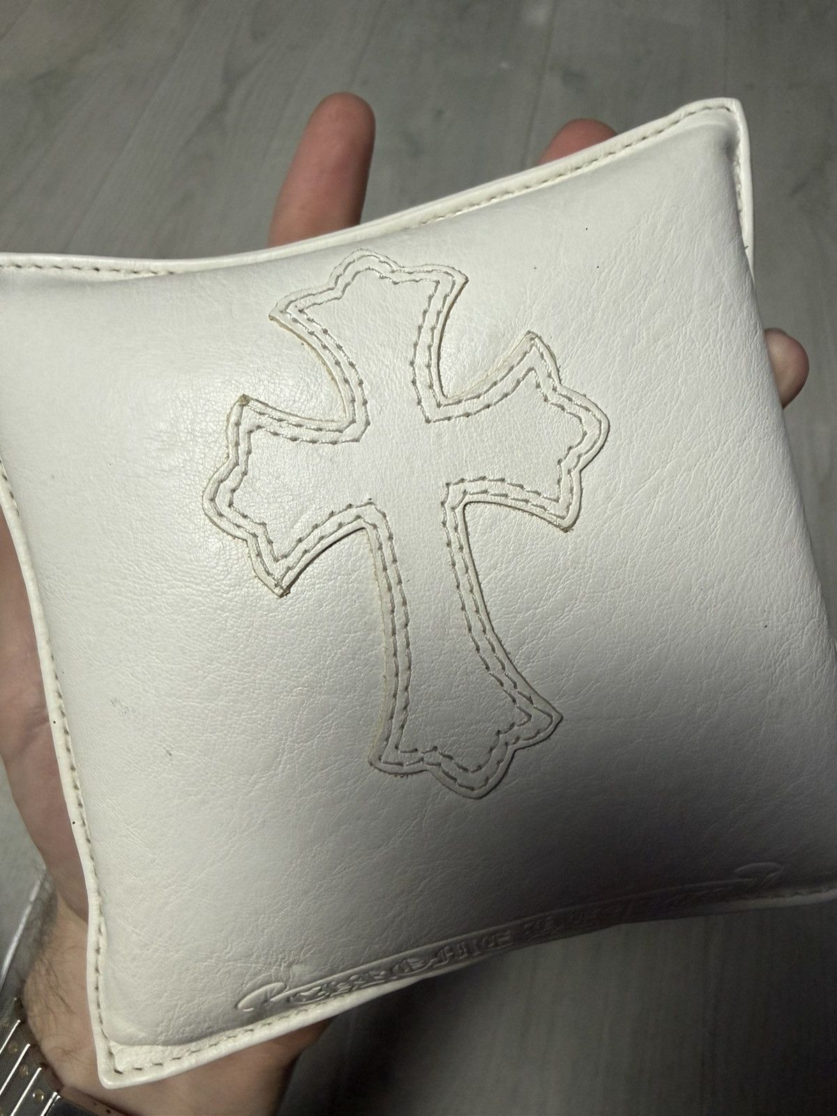 Chrome Hearts Chrome Hearts Leather Cross Patch Jewelry Pillow Paperweight Size ONE SIZE - 4 Thumbnail