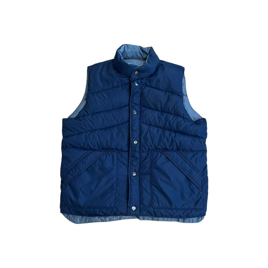 Camel × Vintage VINTAGE Camel Cigarettes Reversible Down Vest 70s Size US L / EU 52-54 / 3 - 5 Thumbnail
