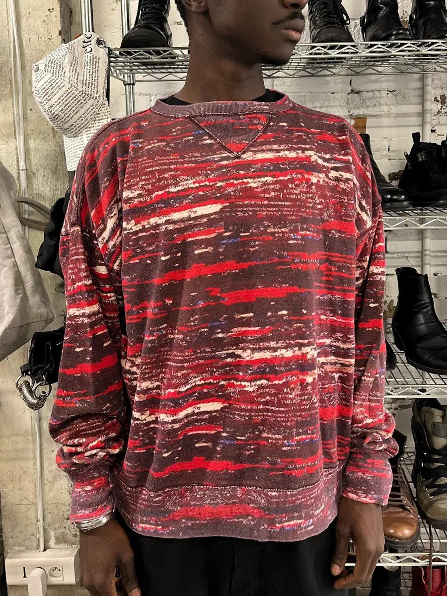 Isabel Marant Isabel Marant H&M Red Disorder Sweater Size US L / EU 52-54 / 3 - 2 Thumbnail