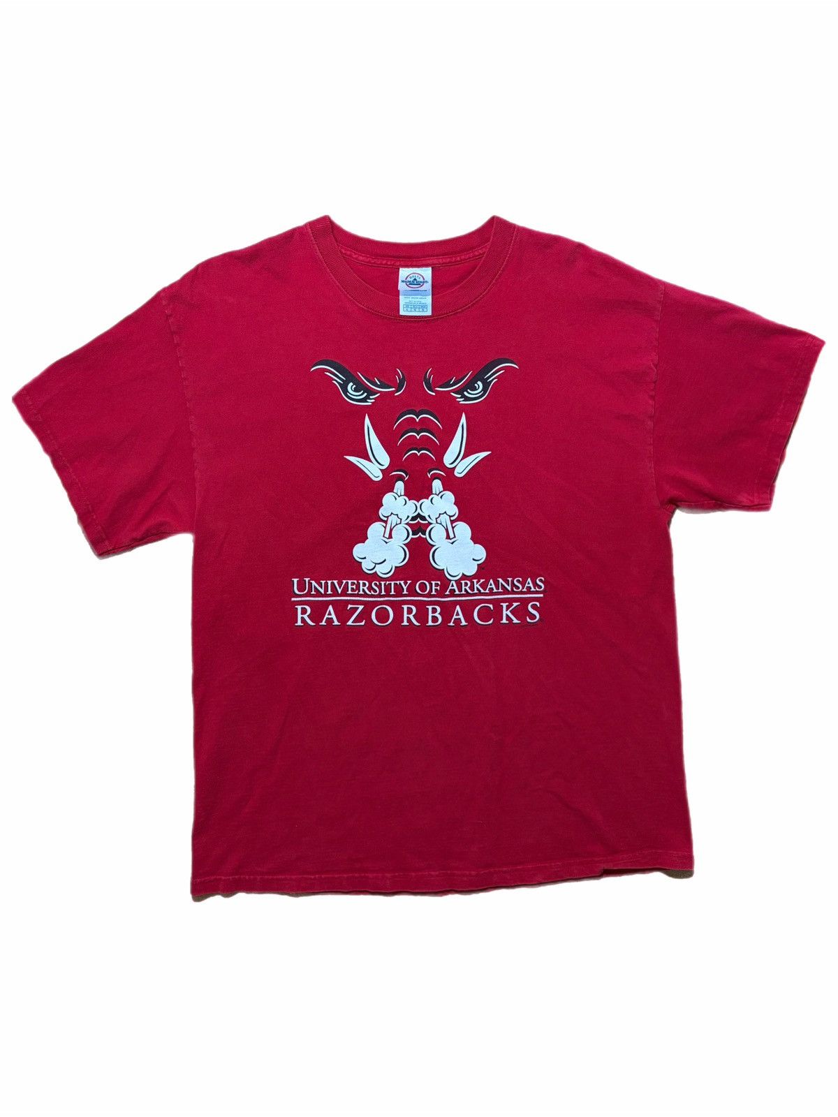 Delta Vintage Arkansas Razorbacks Shirt NCAA Football Delta 90s Size US L / EU 52-54 / 3 - 1 Thumbnail