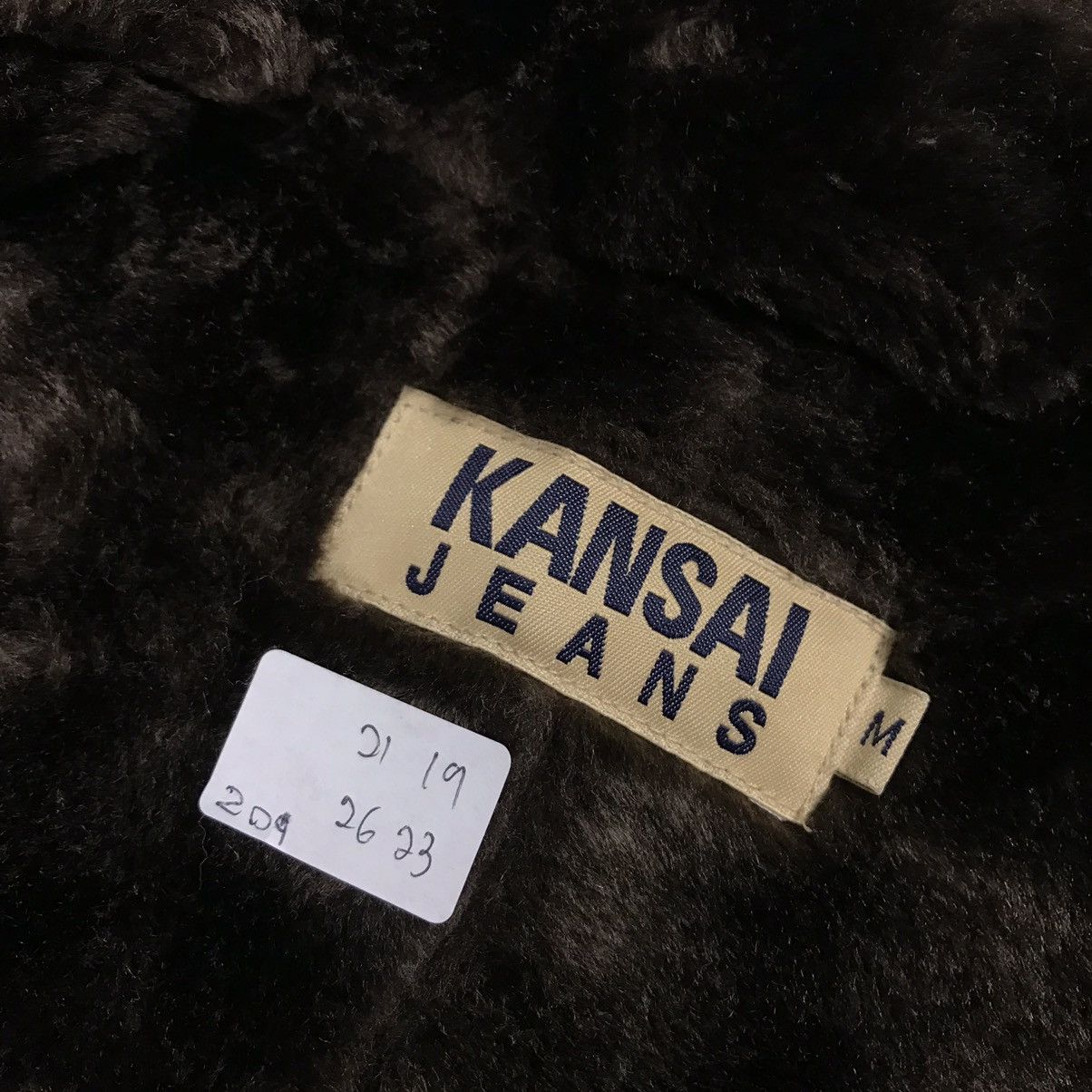 If Six Was Nine × Kansai Yamamoto KANSAI JEANS VELVET SHERPA ZIPPER JACKET Size US M / EU 48-50 / 2 - 11 Thumbnail