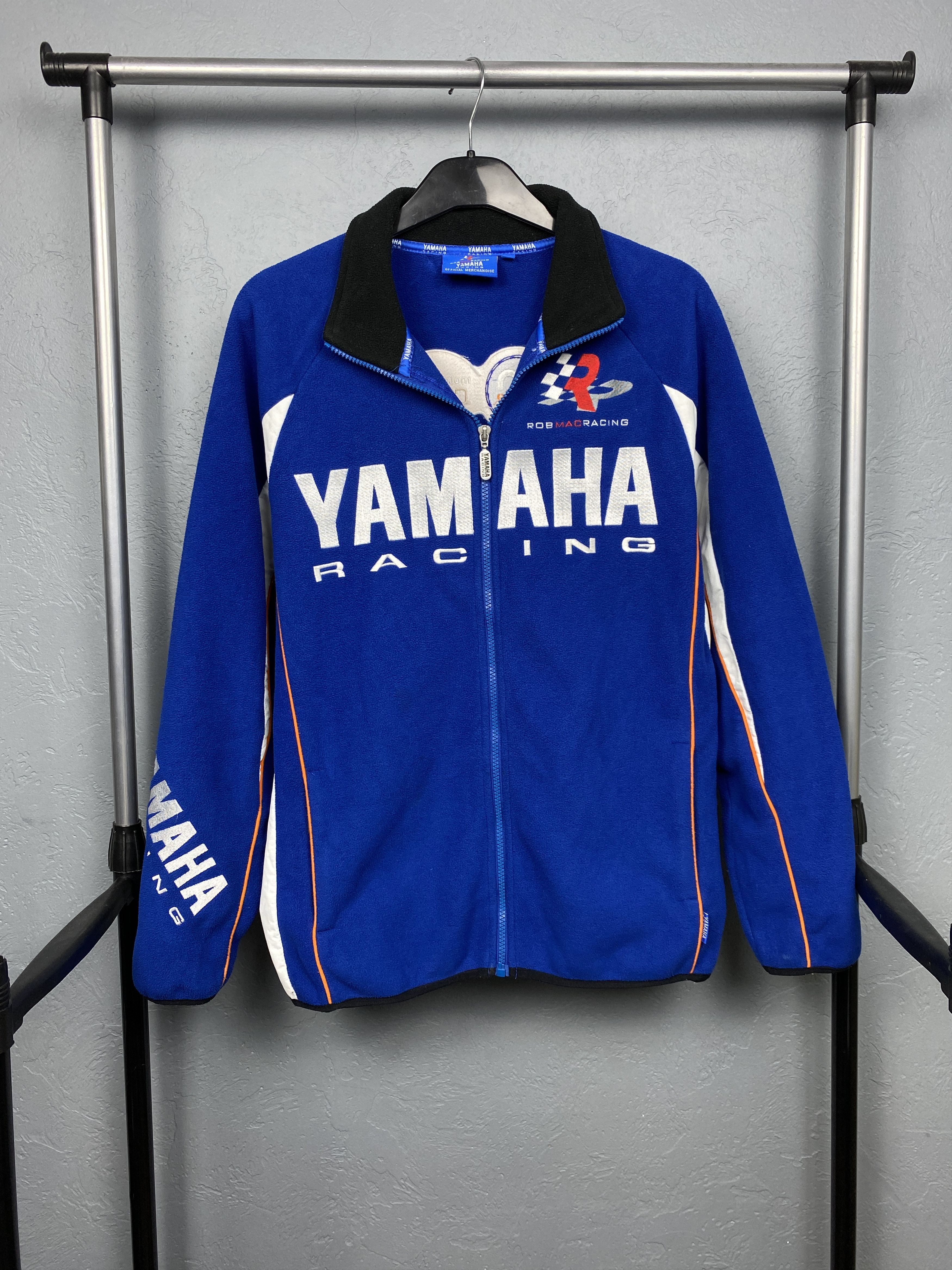 Yamaha Yamaha Racing Team Vintage Mens Fleece Jacket Size US S / EU 44-46 / 1 - 1 Thumbnail