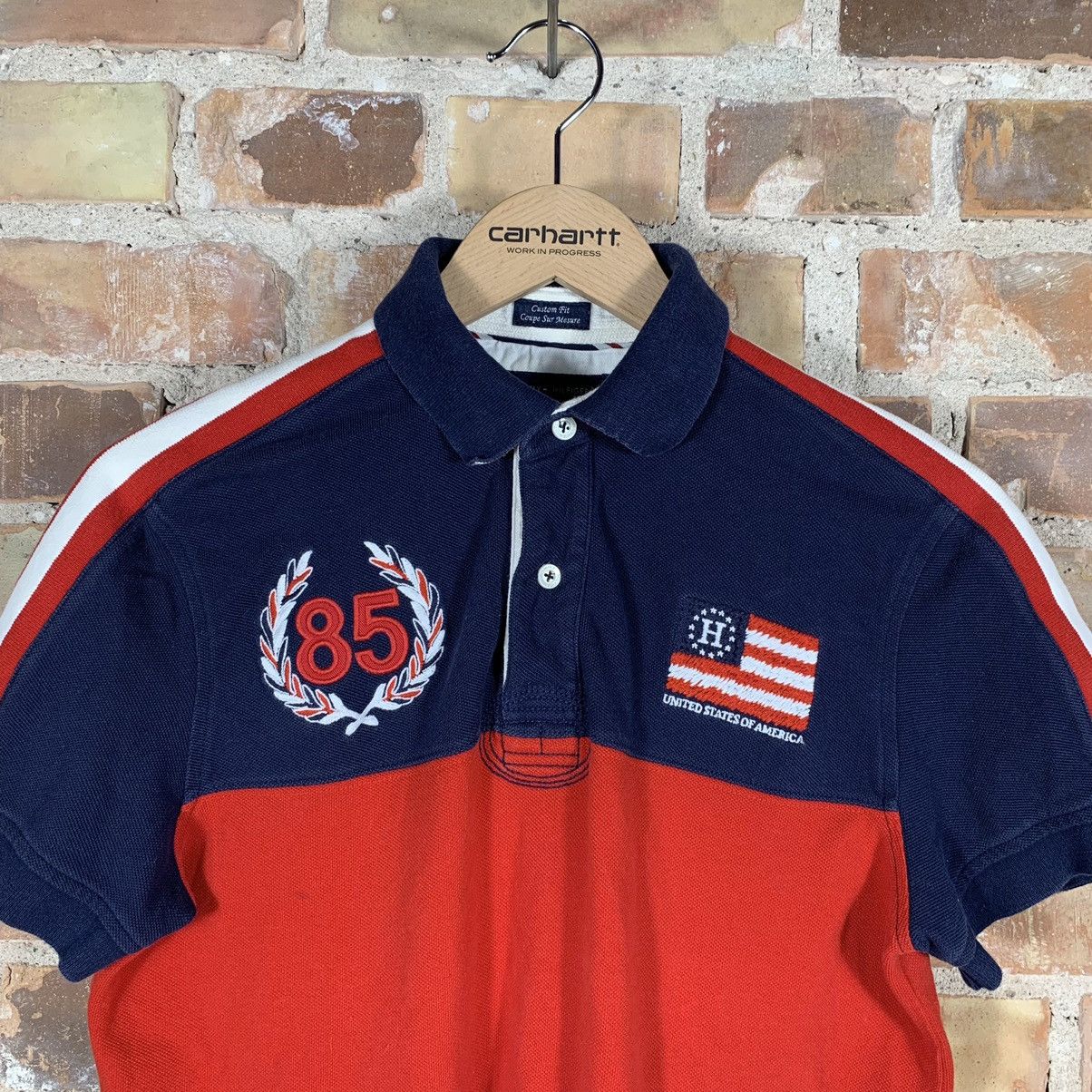 Tommy Hilfiger × Vintage Chief Keef Style Tommy Hilfiger Big Logo Polo Y2K Vintage Size US S / EU 44-46 / 1 - 3 Thumbnail