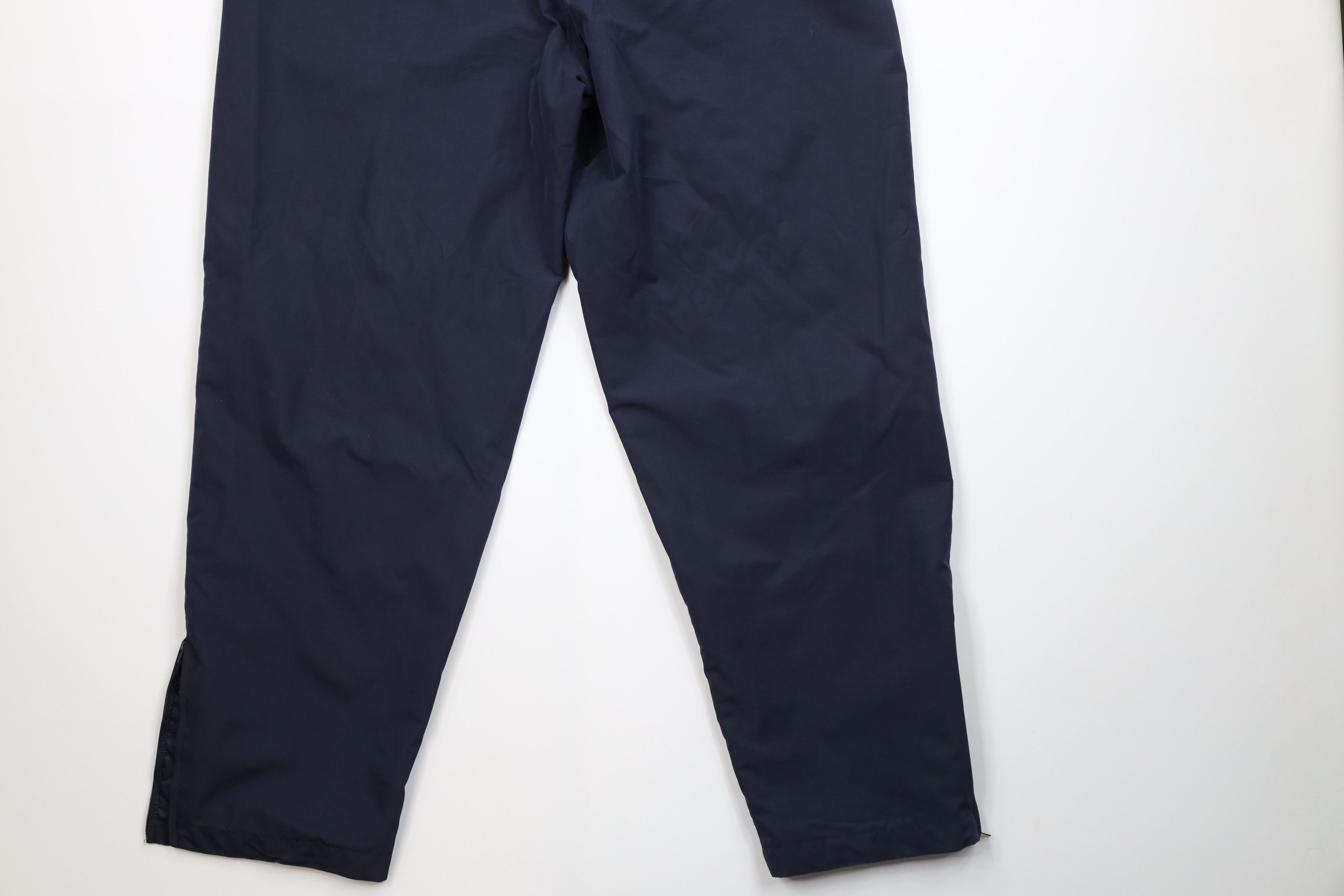 Vintage Vintage 90s Streetwear Tapered Windbreaker Pants Navy Blue Size US 38 / EU 54 - 12 Thumbnail