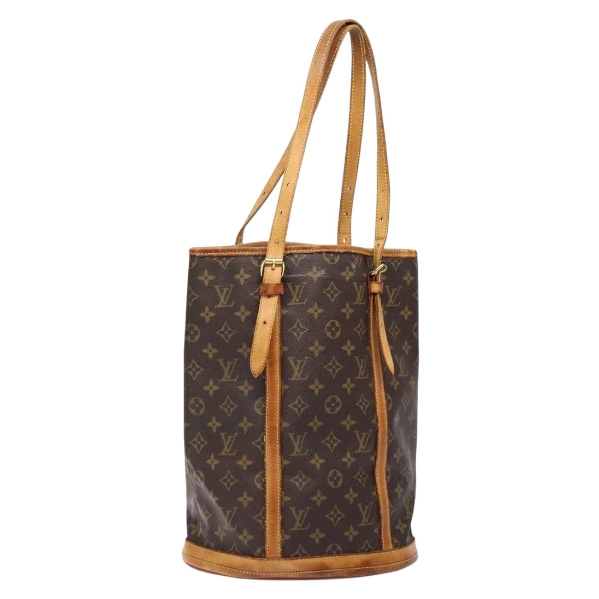 LOUIS VUITTON Monogram Bucket GM Shoulder Bag M42236