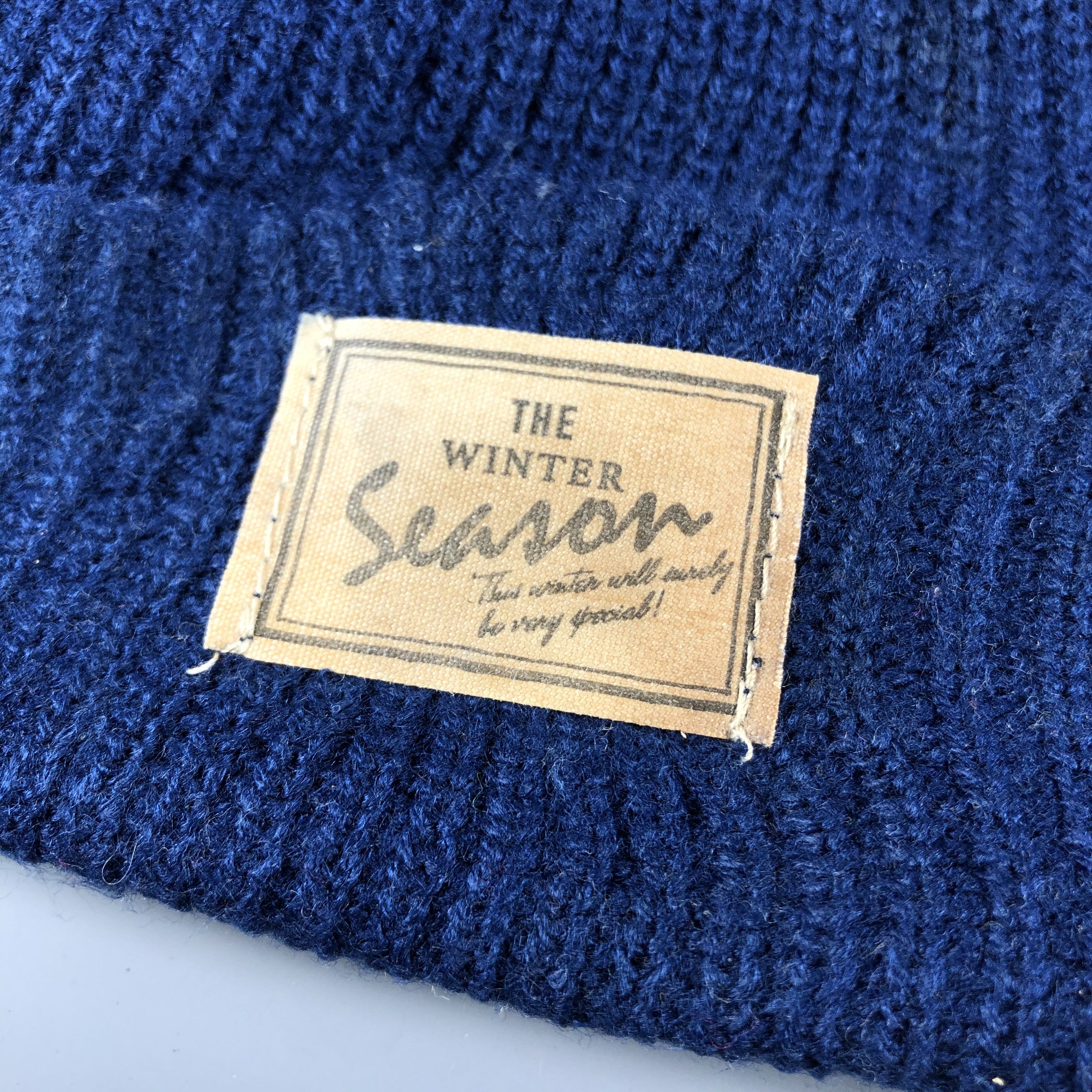 Japanese Brand × Vintage Daiso Japan "The Winter" Beanie Snow Hat Snow Cap -D1069 Size ONE SIZE - 5 Thumbnail