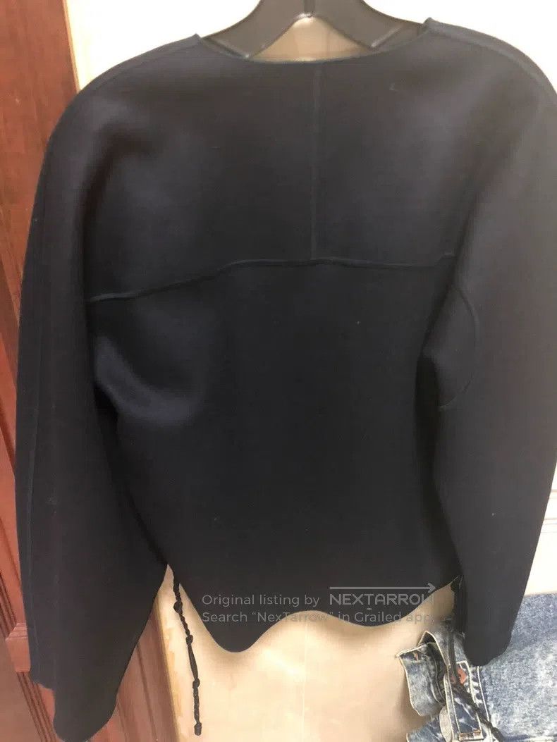 Jil Sander Jil Sander size 34 Dark blue coat Size S / US 4 / IT 40 - 3 Thumbnail