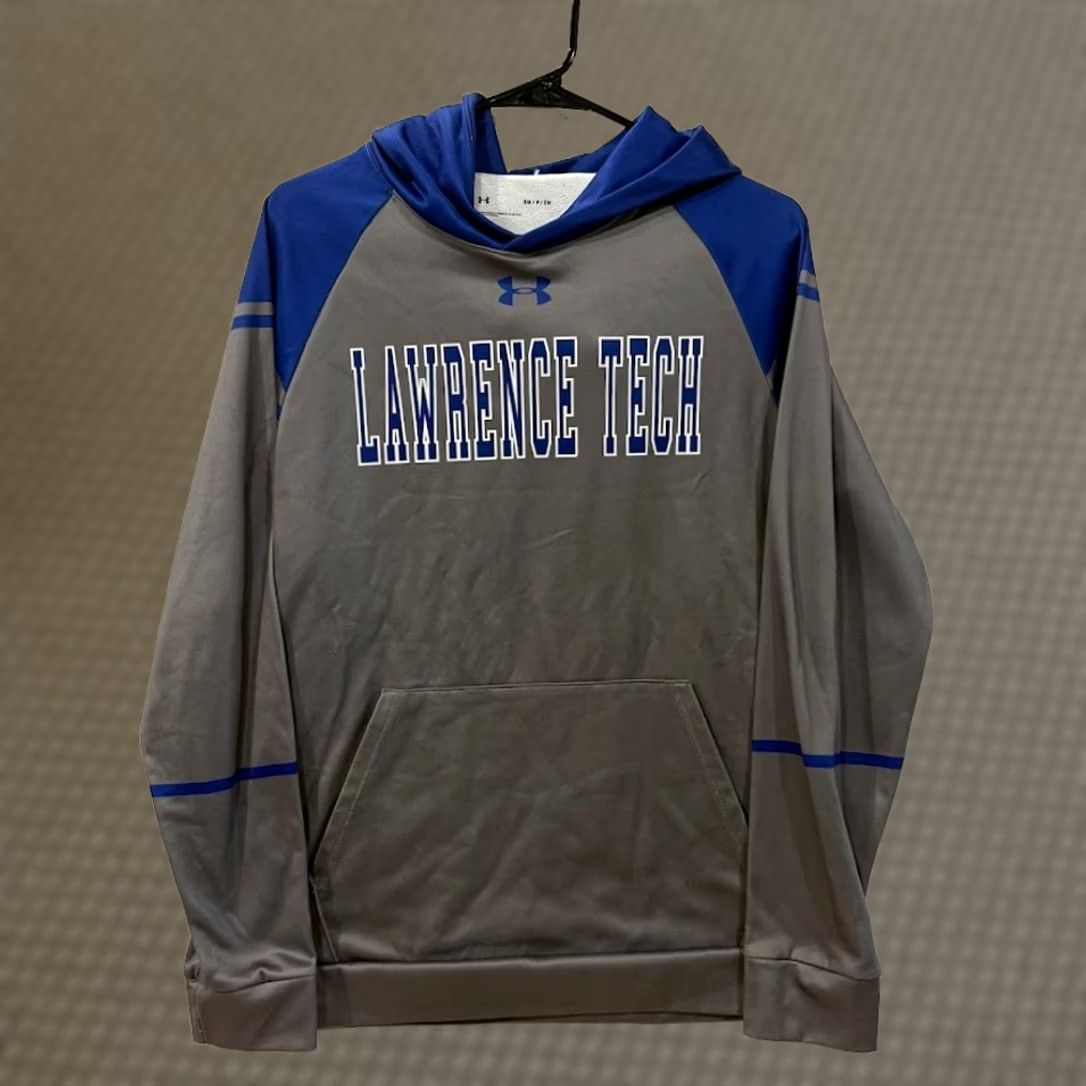 Under Armour Under Armour Hoodie Men S Gray Blue Lawrence Tech Pullover Size US S / EU 44-46 / 1 - 1 Thumbnail