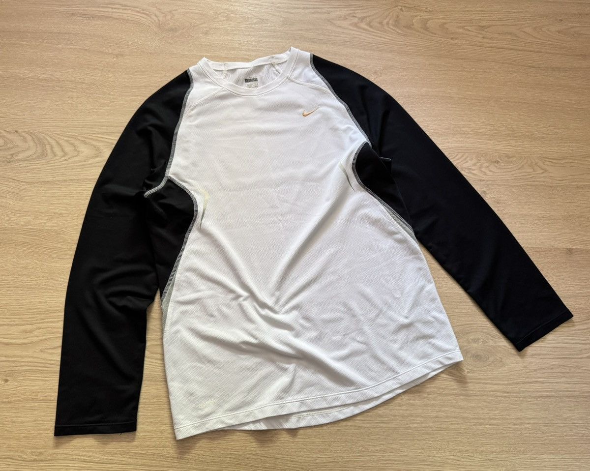 Vintage Vintage 00’s Nike y2k Sport Japanese Long Sleeve Size US L / EU 52-54 / 3 - 1 Thumbnail