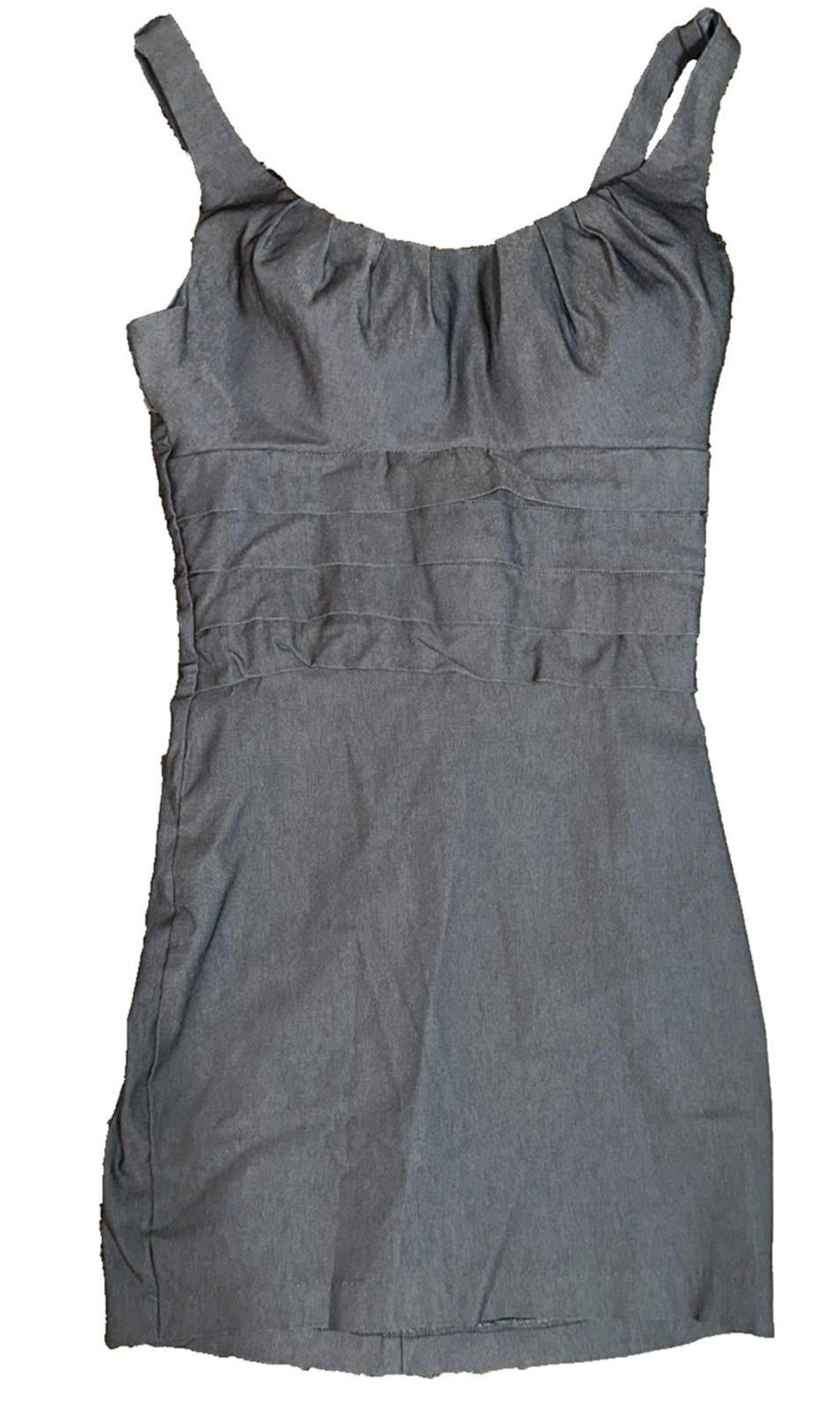 Designer Frederick’s of Hollywood Gray Sleeveless Dress Size 12 Y2K Size XL / US 12-14 / IT 48-50 - 1 Thumbnail