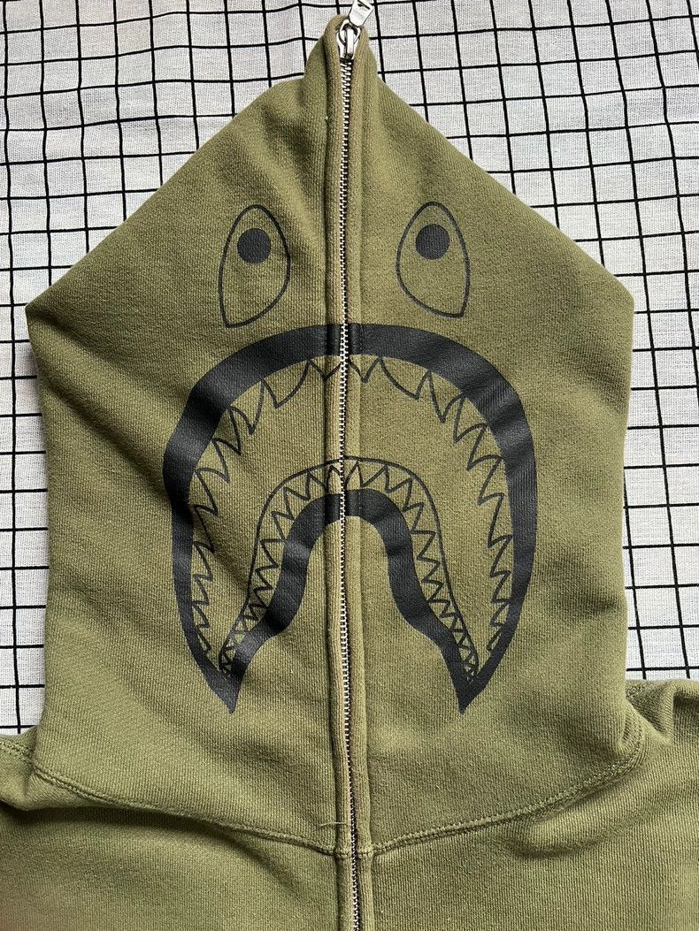 Bape Bape Pilot Shark Hooded Jacket-2508 Size US XL / EU 56 / 4 - 2 Thumbnail
