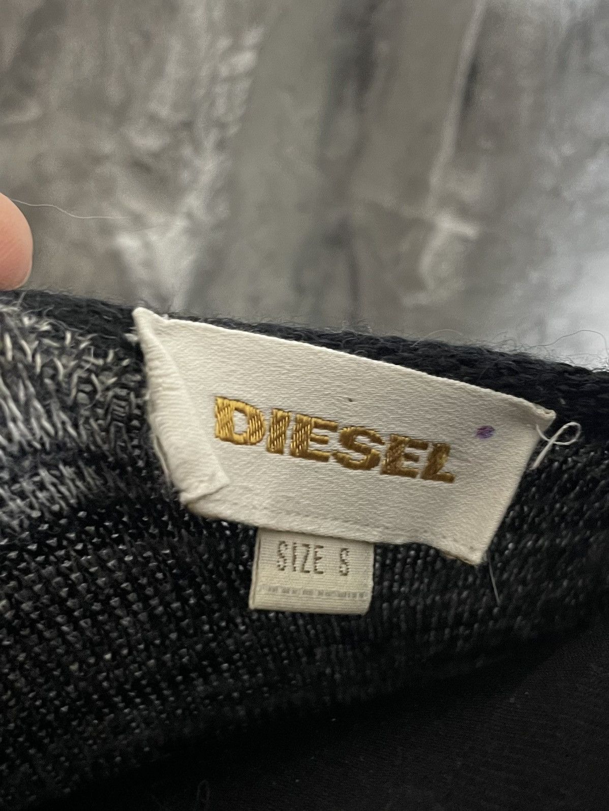 Designer × Diesel Diesel Y2K Double Neck Sweater Maison Margiela Style Size S / US 4 / IT 40 - 10 Thumbnail