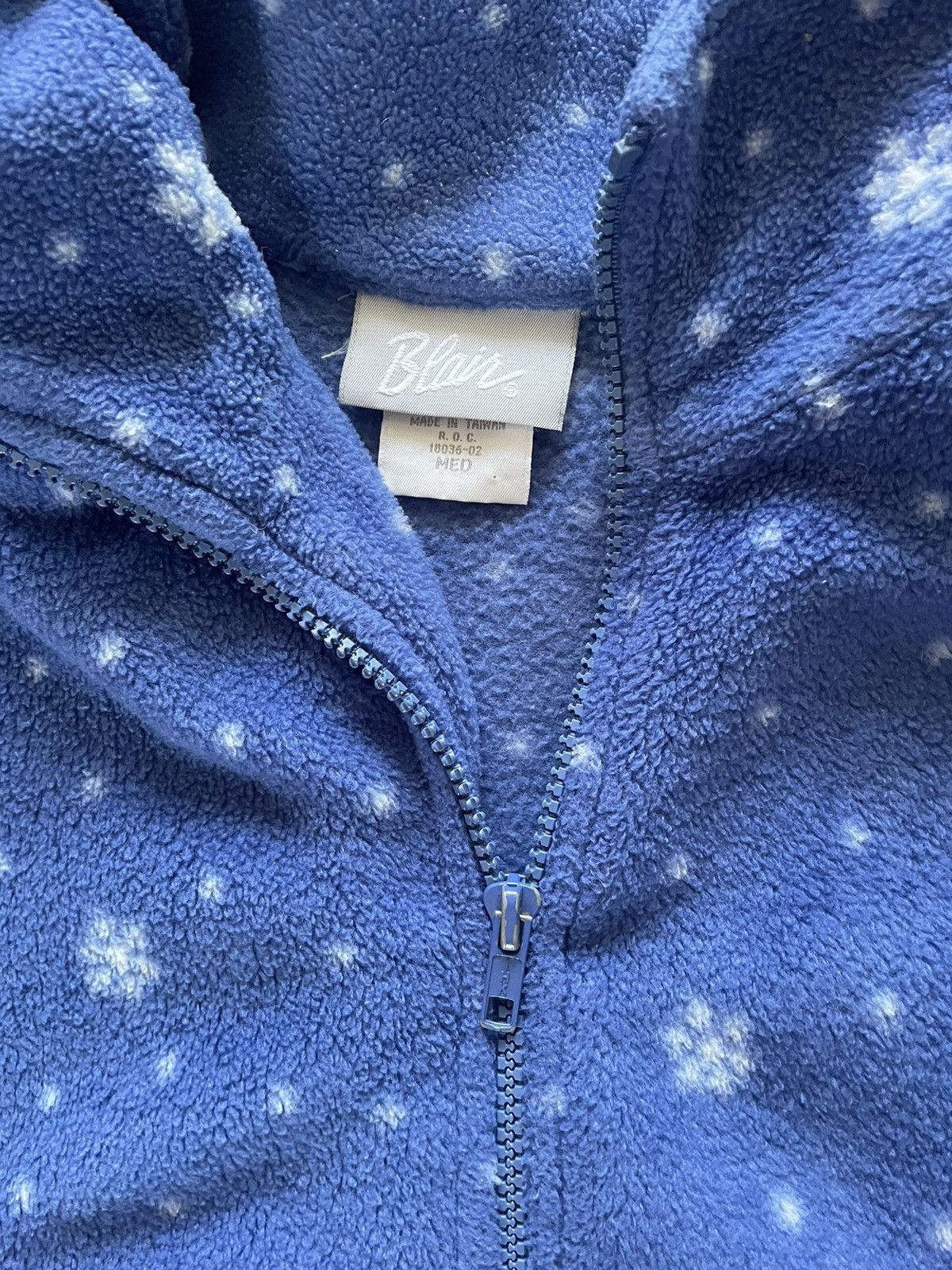 Vintage Winter Wonderland Fleece Zip-up Size US M / EU 48-50 / 2 - 3 Thumbnail