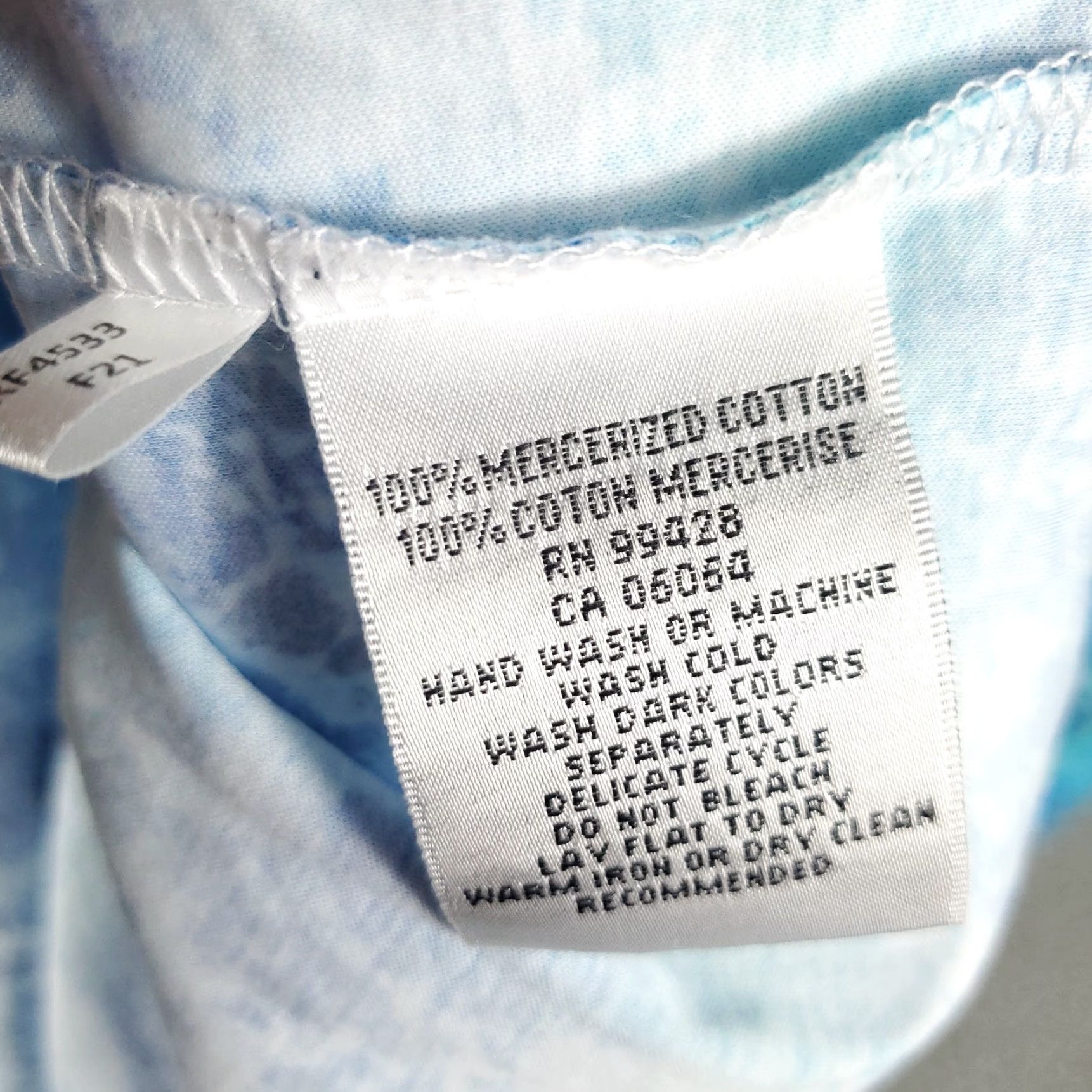 BUGATCHI BUGATCHI Polo Shirt Mens Large Light Blue Graphic Print Casual Short Sleeve Size US L / EU 52-54 / 3 - 6 Thumbnail