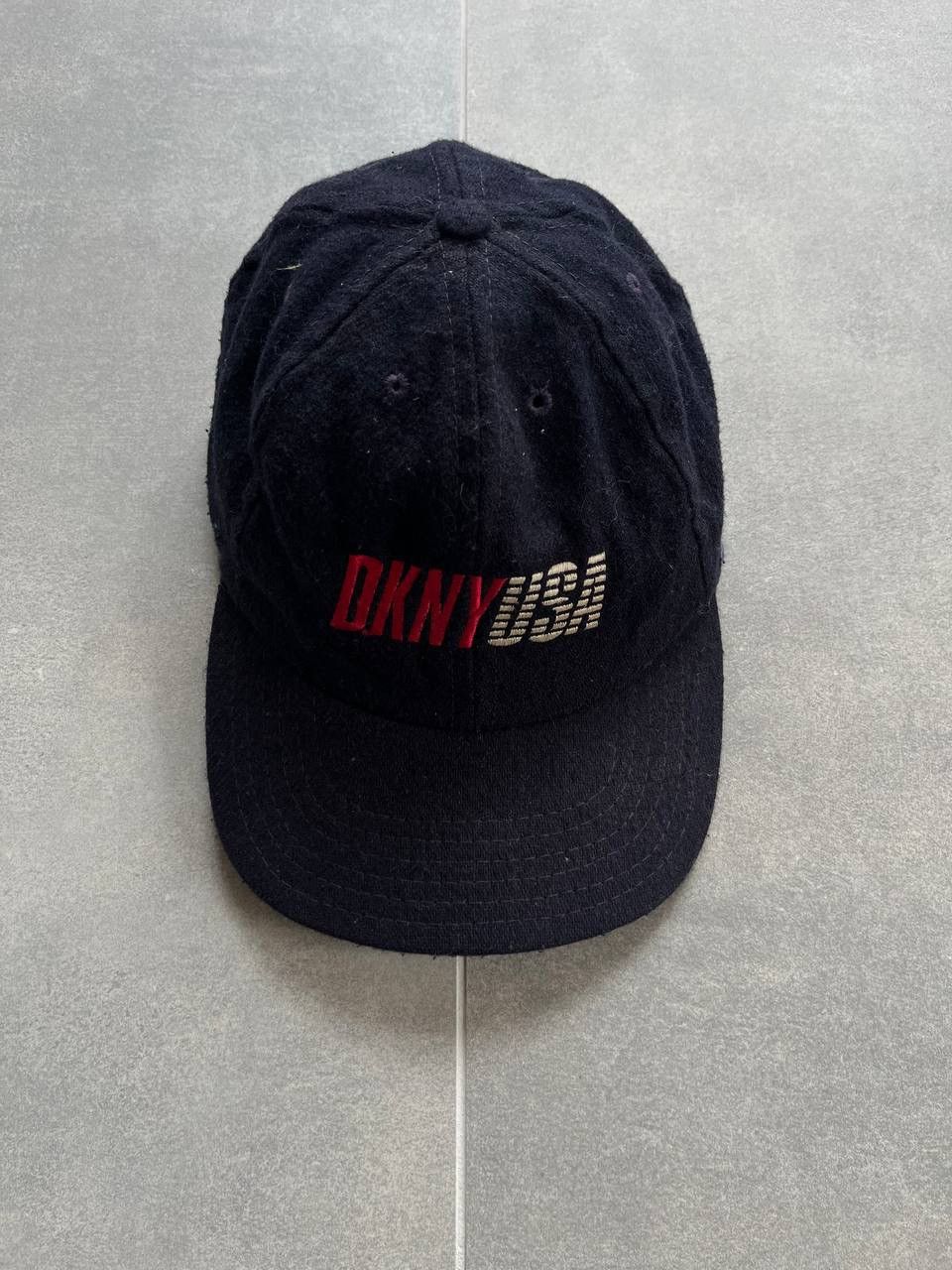 DKNY Vintage Donna Karan DKNY Wool Logo Cap Size ONE SIZE - 1 Thumbnail