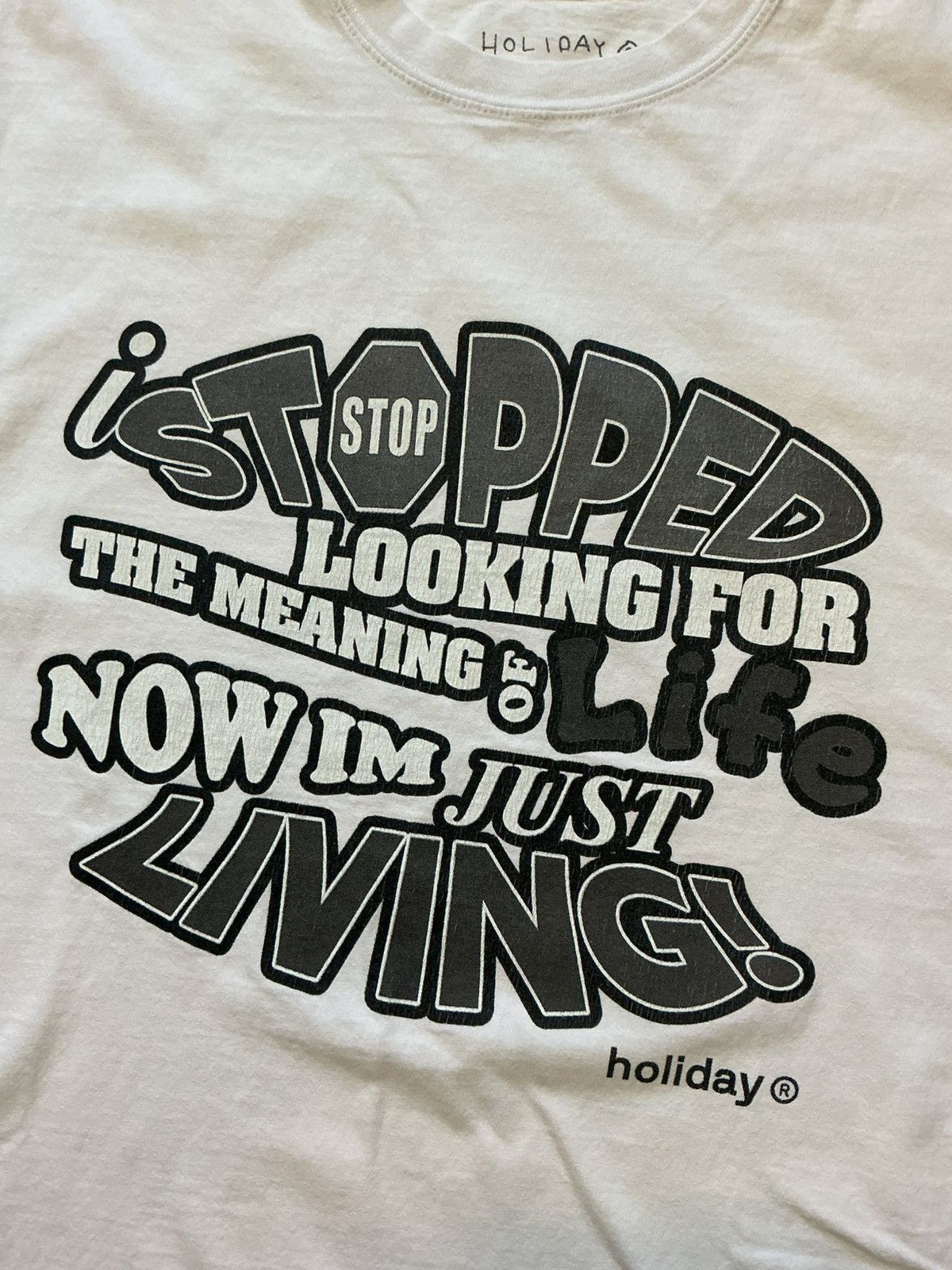 Holiday Brand Holiday Brand Nick Looking For The Meaning Of Life T-Shirt Size US XL / EU 56 / 4 - 6 Thumbnail