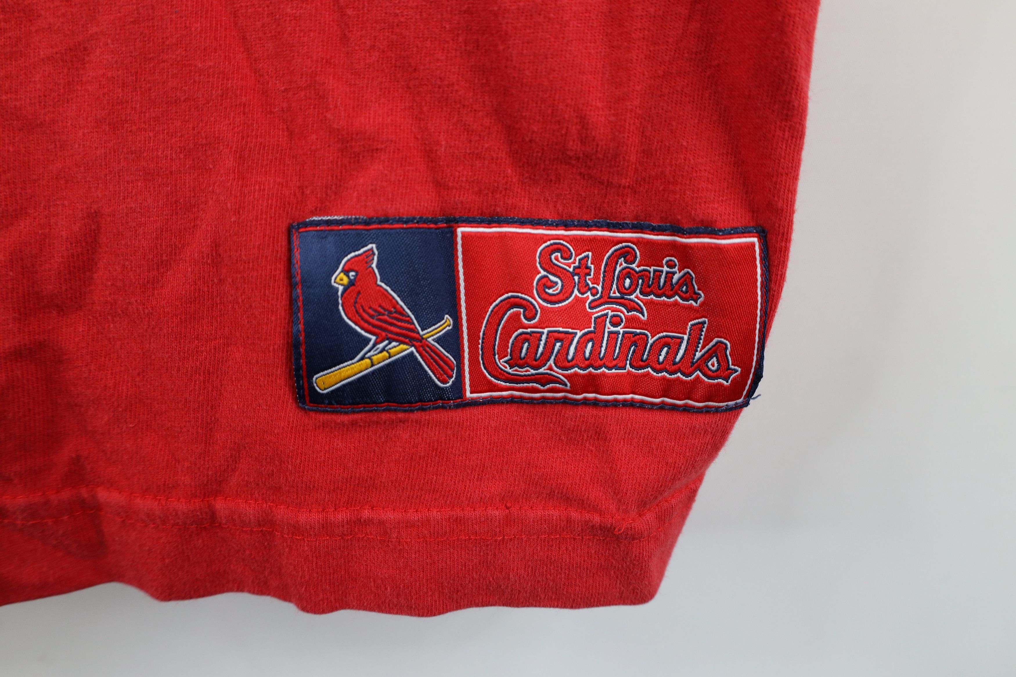 Vintage Vintage 90s Y2K St Louis Cardinals Baseball T-Shirt Size US L / EU 52-54 / 3 - 4 Thumbnail