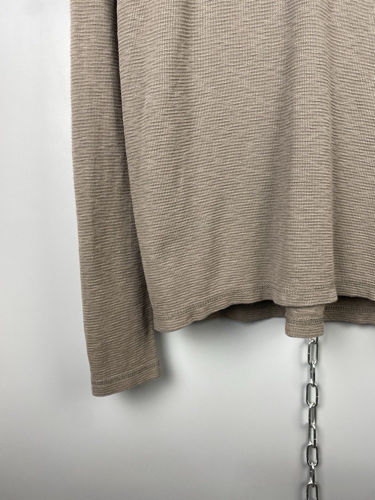 Allsaints Allsaints Cotton Waffle Knit Casual Clash Polo Shirt Size US M / EU 48-50 / 2 - 7 Thumbnail