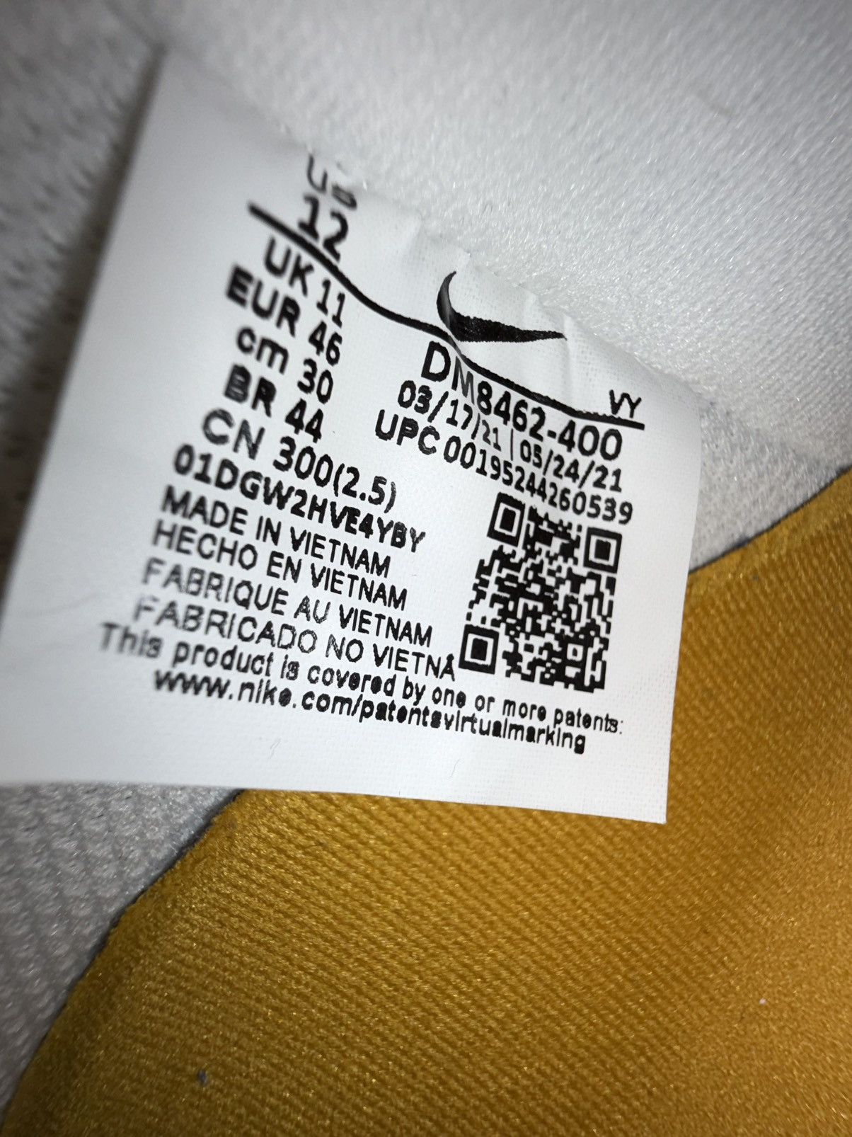 Nike × Undefeated Nike x Undefeated “I Got 5 on it” Dunk vs Air Force 1 SP Low Size US 12 / EU 45 - 19 Thumbnail