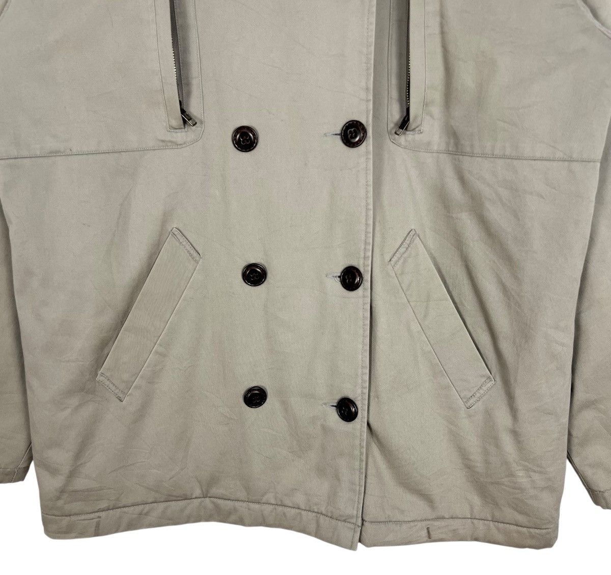Avirex Avirex Cotton Pea Coat Size US XL / EU 56 / 4 - 3 Thumbnail