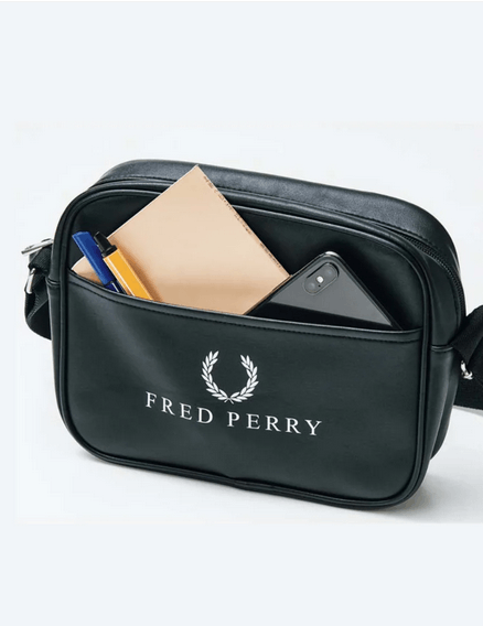 Fred Perry Fred Perry Leather Crossbody Bag Size ONE SIZE - 2 Thumbnail